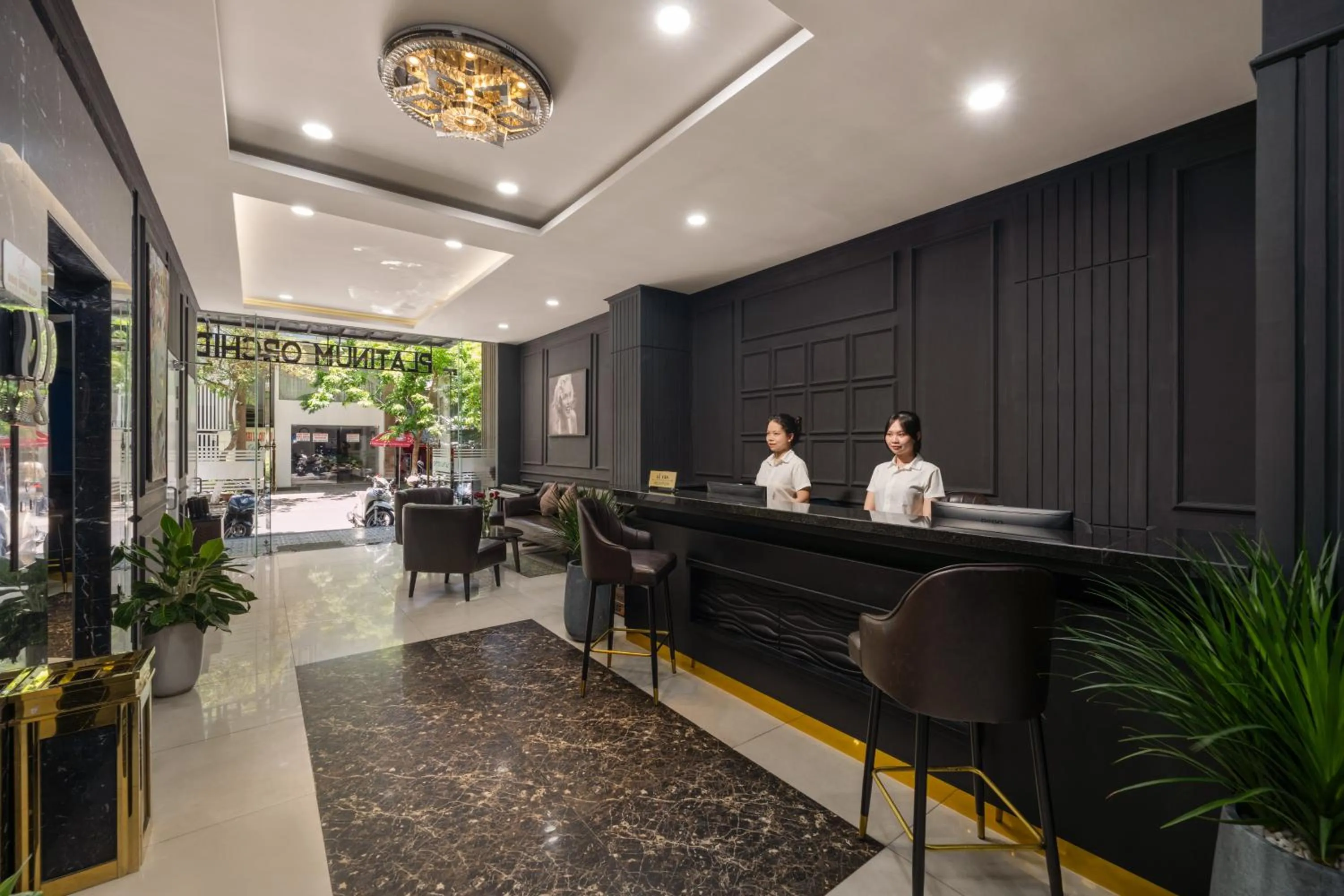 Staff in Platinum Orchid Hotel Danang