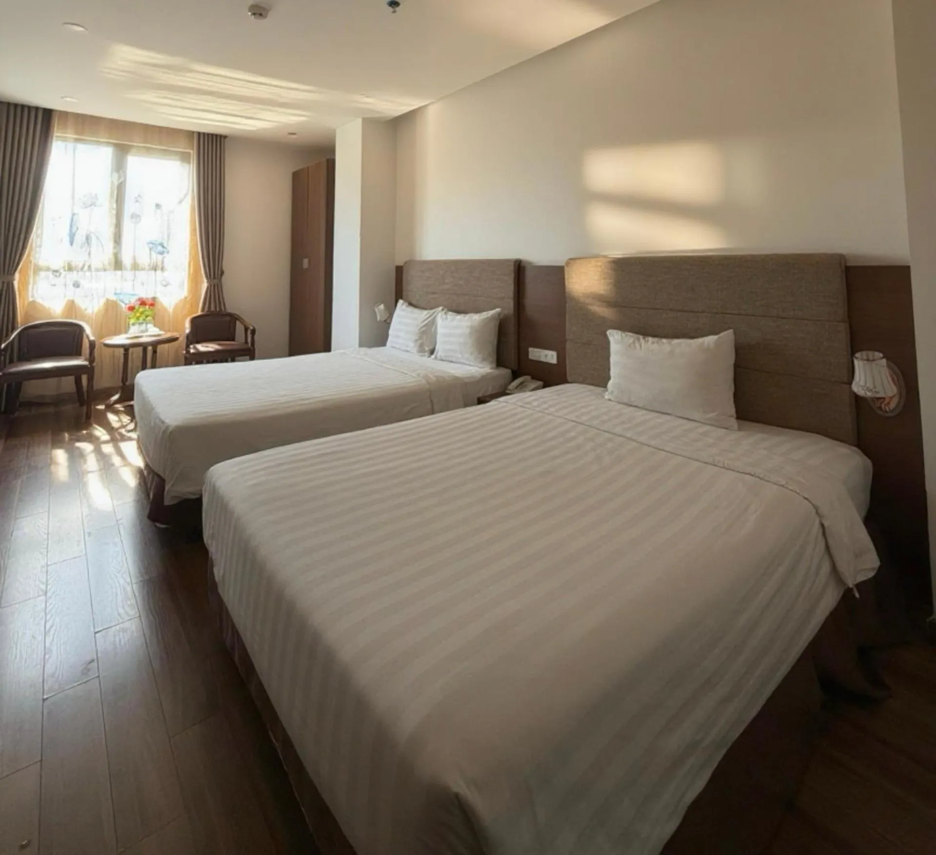 Bed in Platinum Orchid Hotel Danang