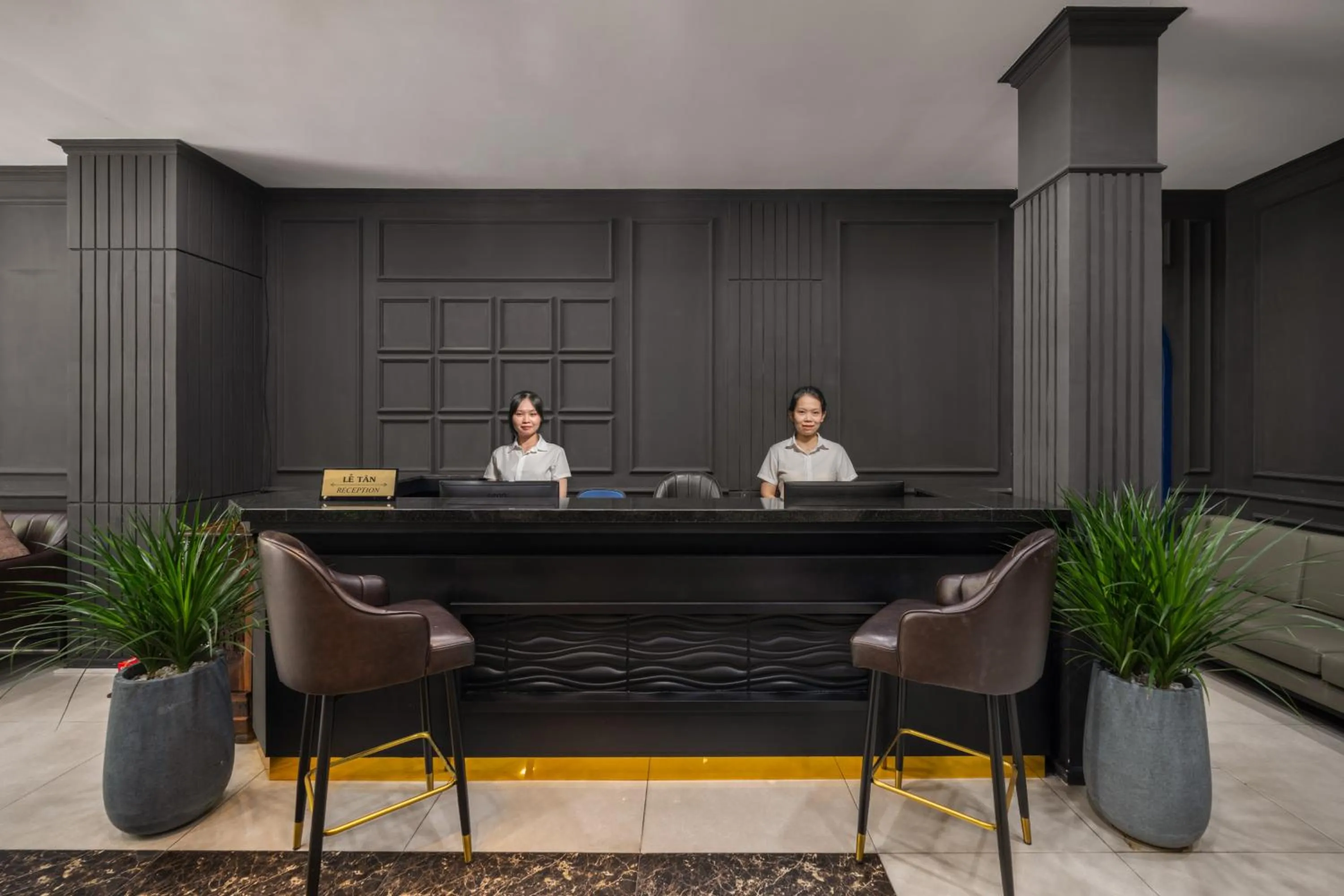 Lobby or reception in Platinum Orchid Hotel Danang