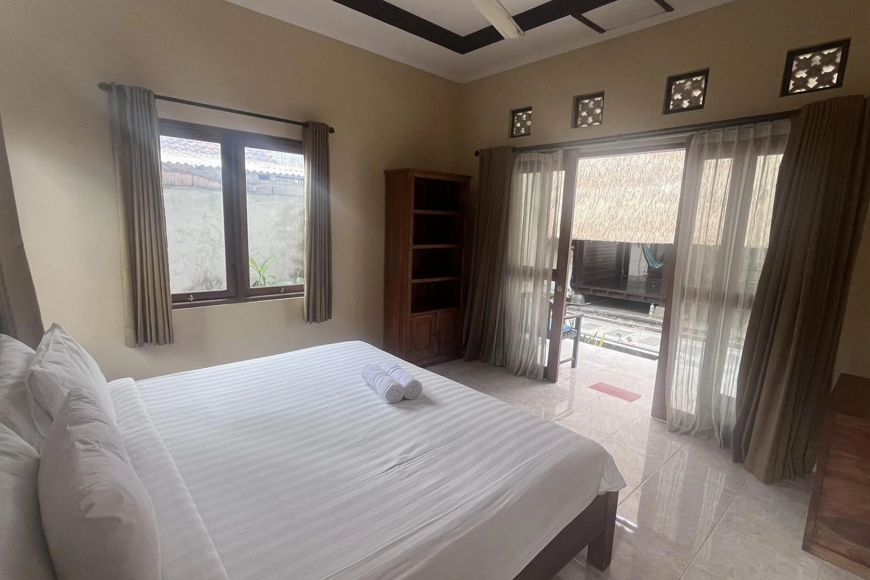 Bedroom, Bed in Rama Garden Lembongan