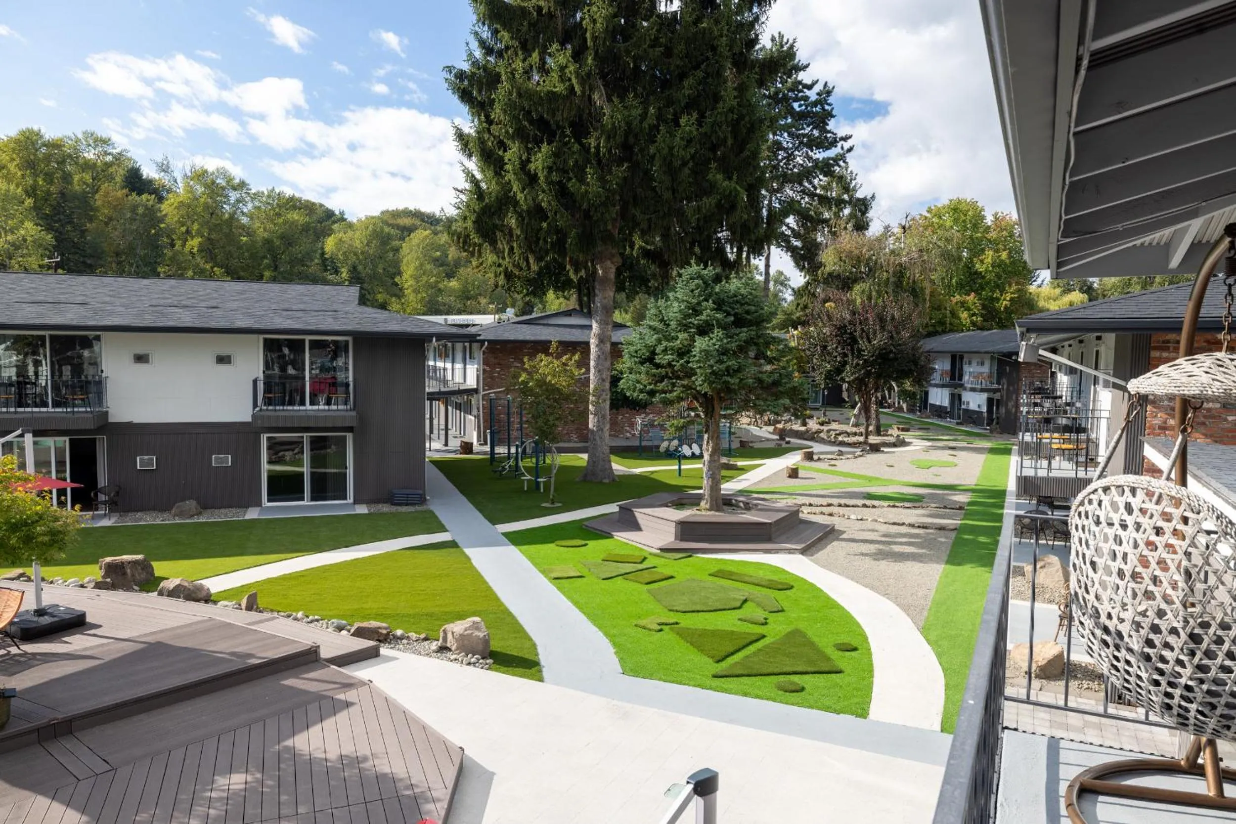 Balcony/Terrace in Interurban Suites Hotel