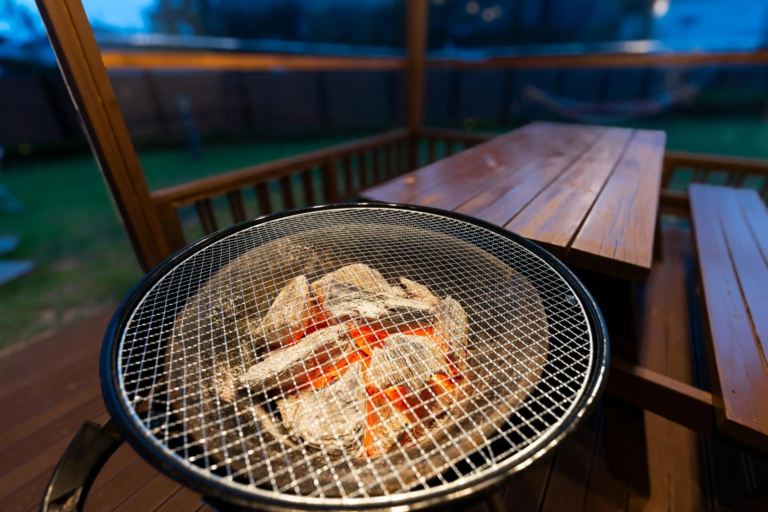 BBQ facilities in Le comte bleu