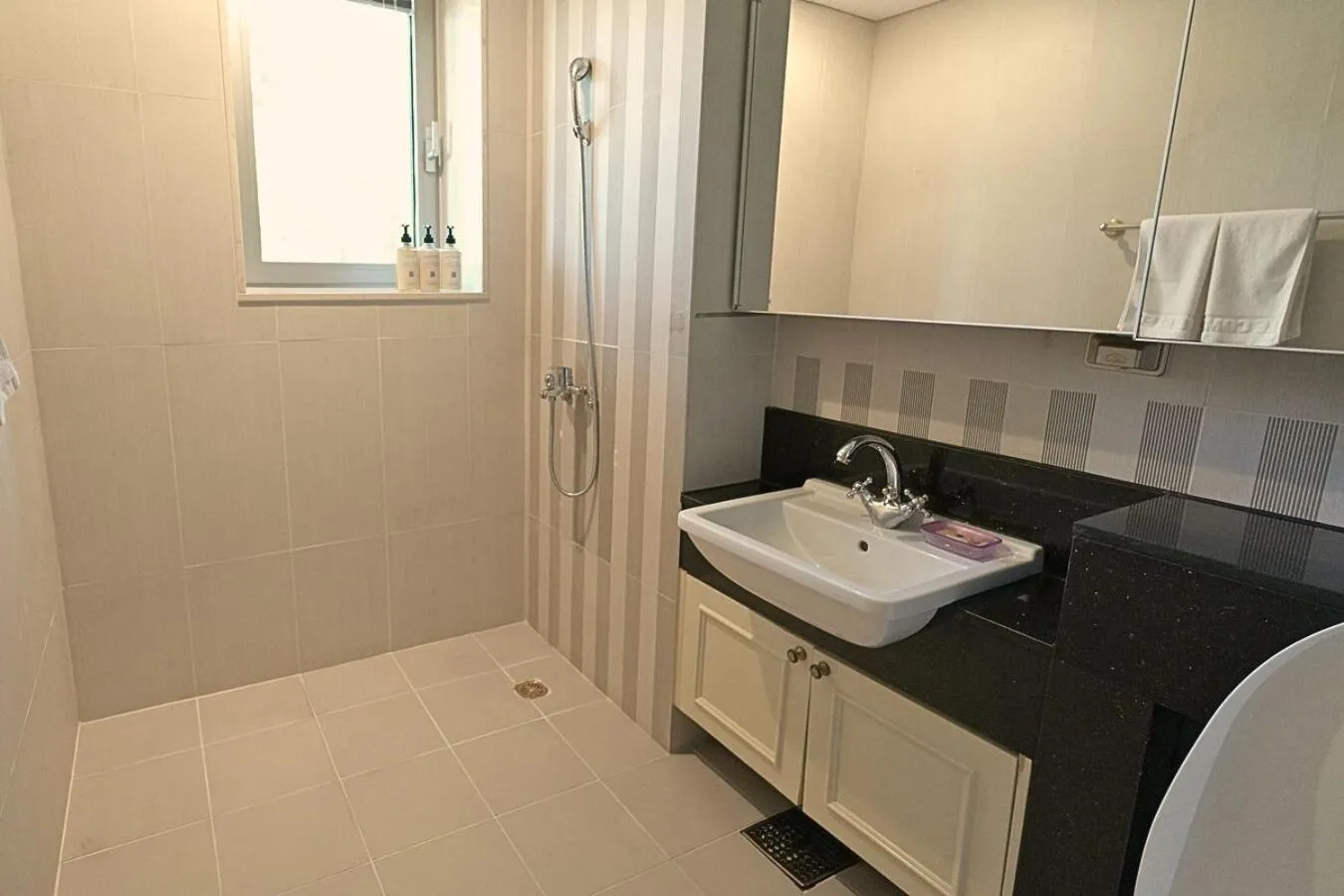 Toilet in Le comte bleu