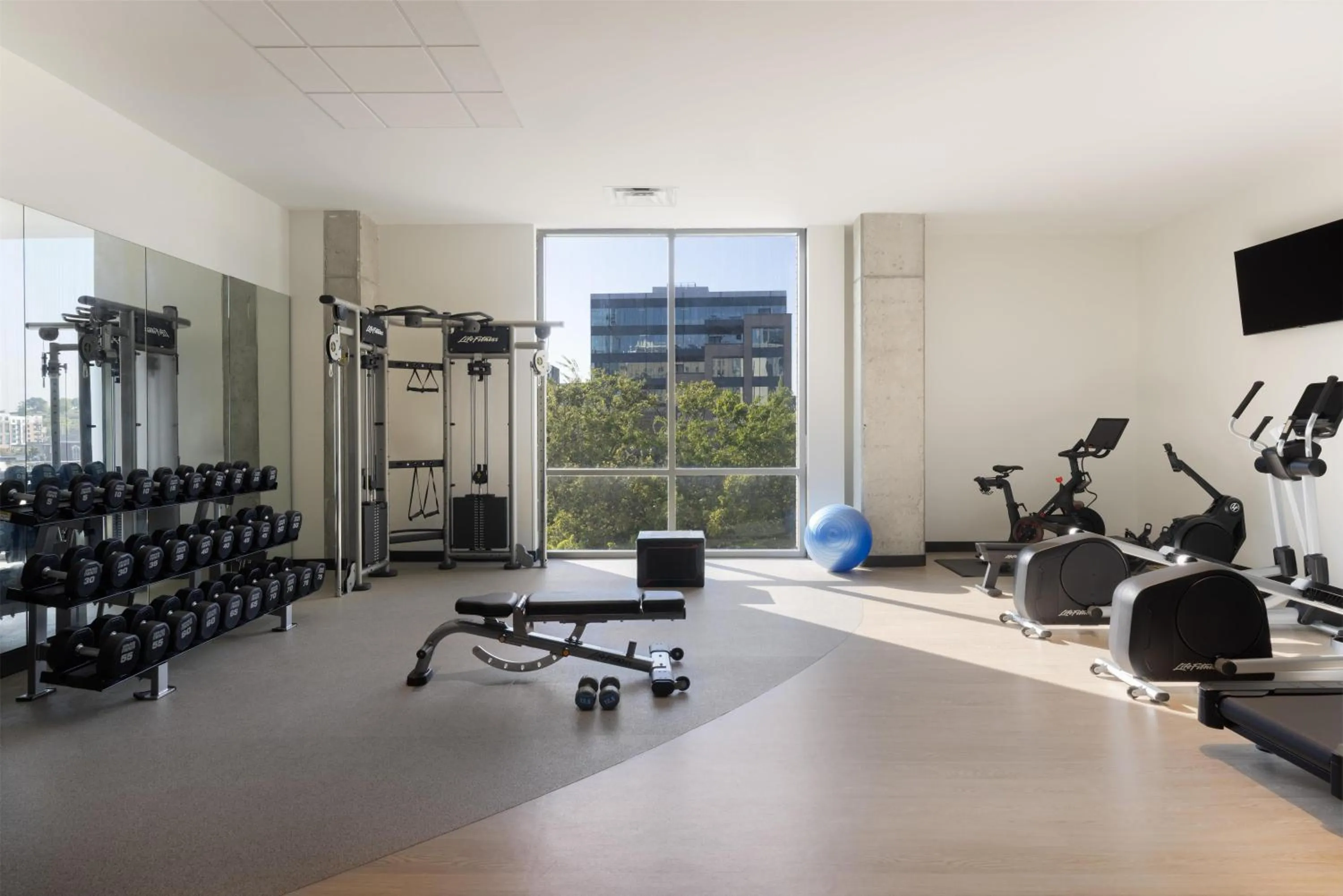 Fitness centre/facilities in The Printing House Hotel, Tapestry Collection By Hilton