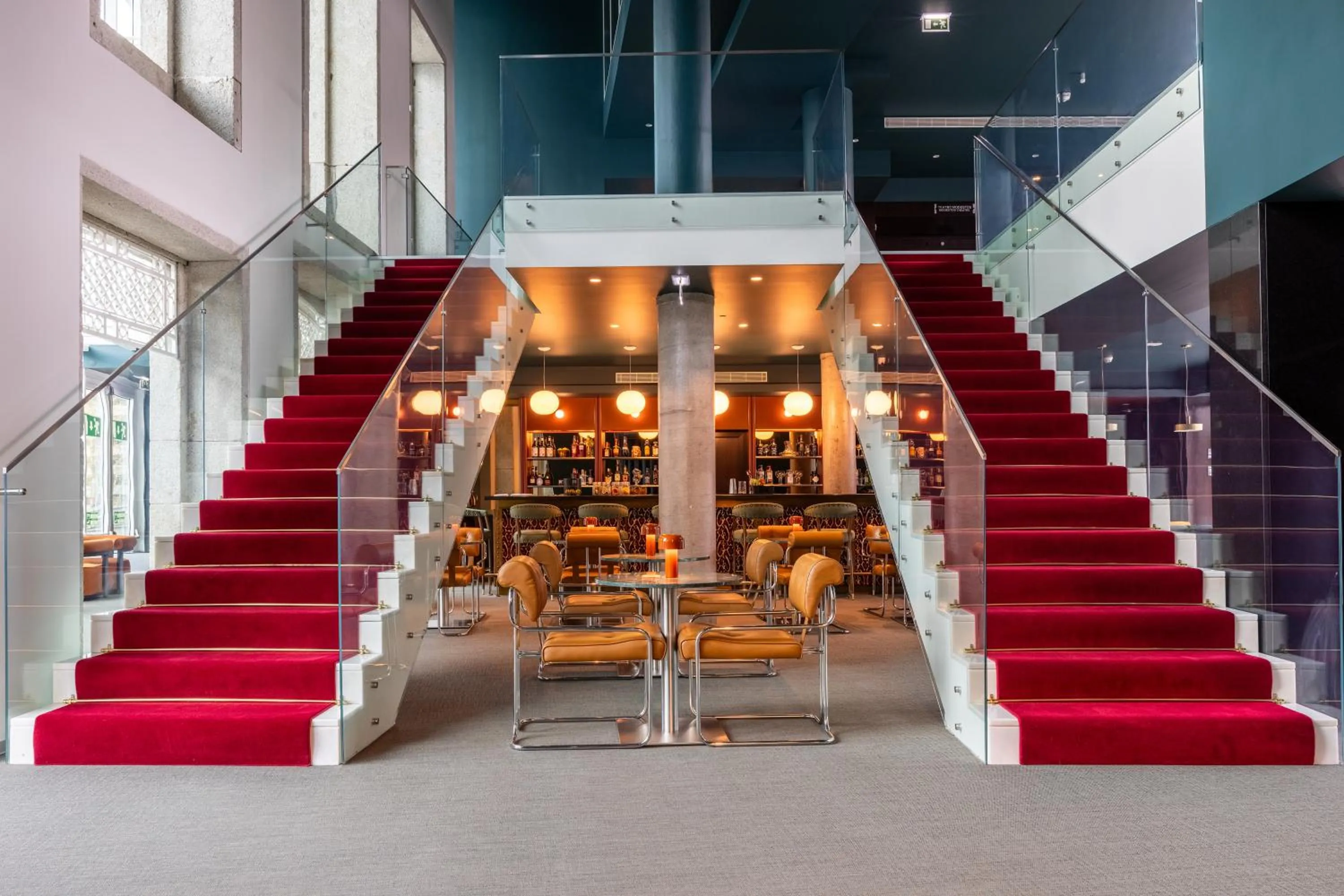 Lobby or reception in Cenica Porto Hotel, Curio Collection By Hilton