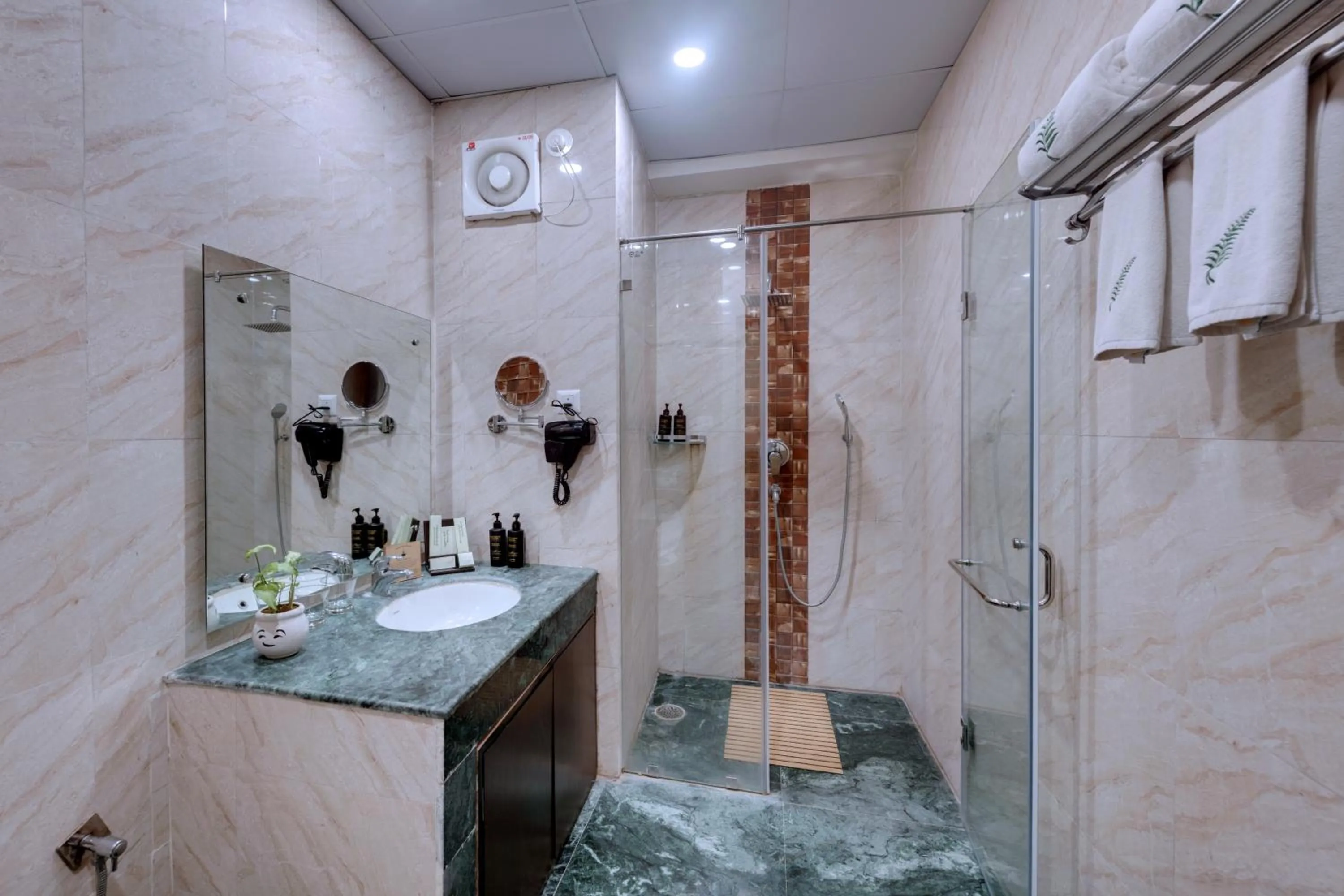 Bathroom in The Fern Residency, Bodhgaya, Series by Marriott