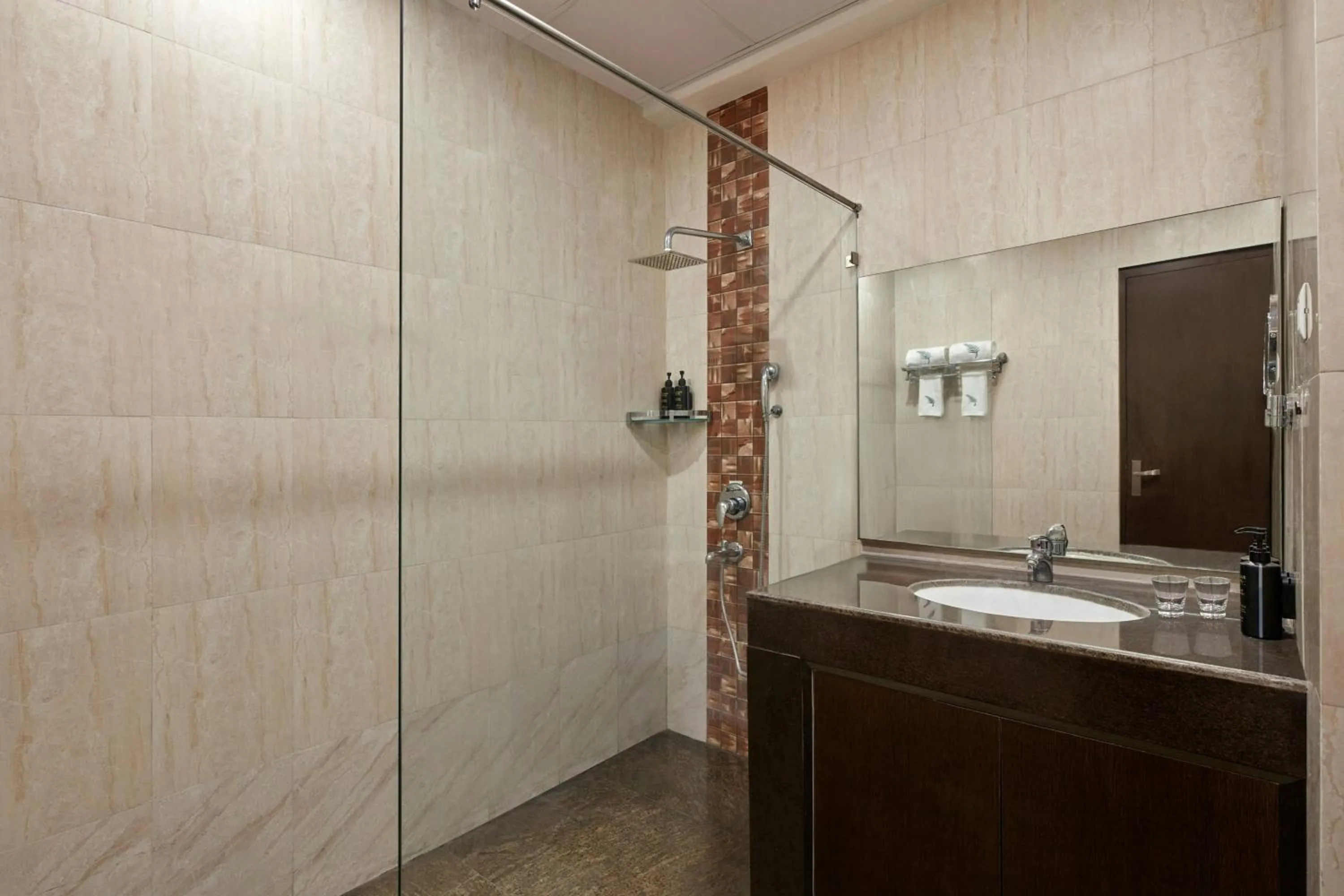 Bathroom in The Fern Residency, Bodhgaya, Series by Marriott