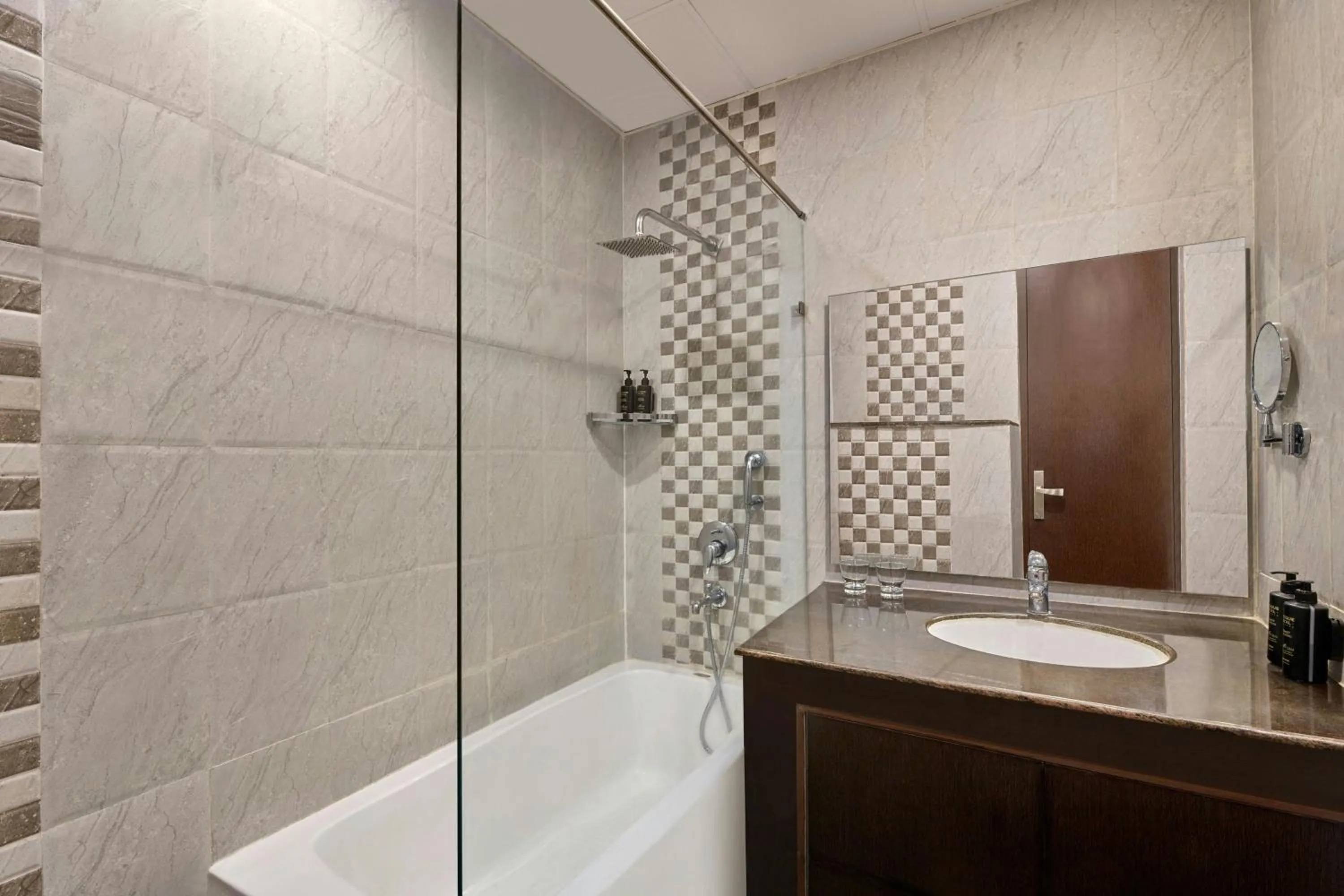 Bathroom in The Fern Residency, Bodhgaya, Series by Marriott