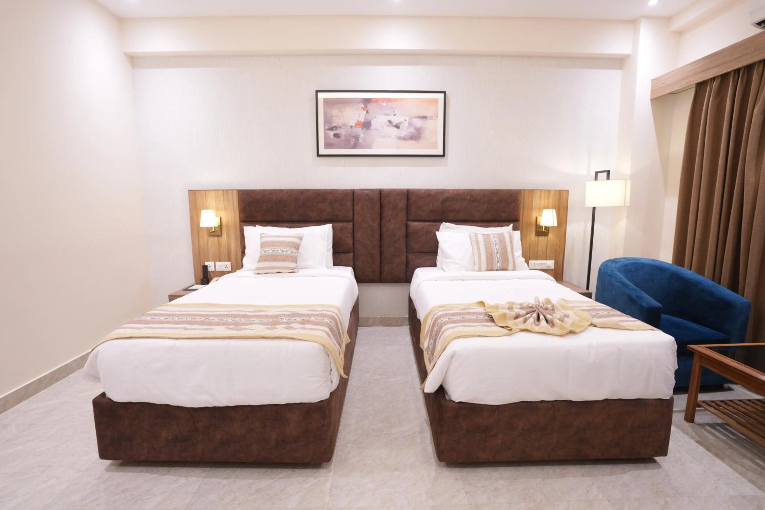 Bed in The Fern Residency, Bodhgaya, Series by Marriott