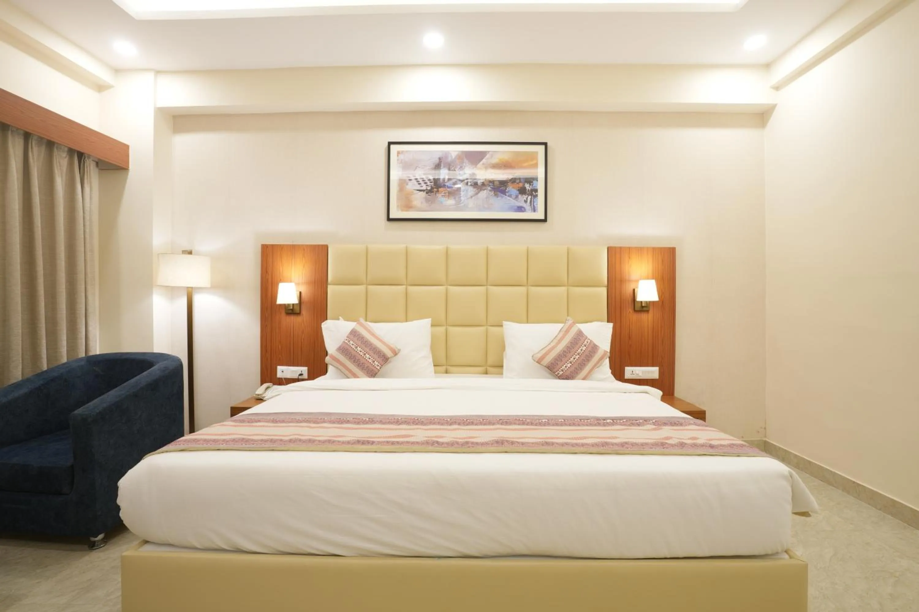 Bed in The Fern Residency, Bodhgaya, Series by Marriott