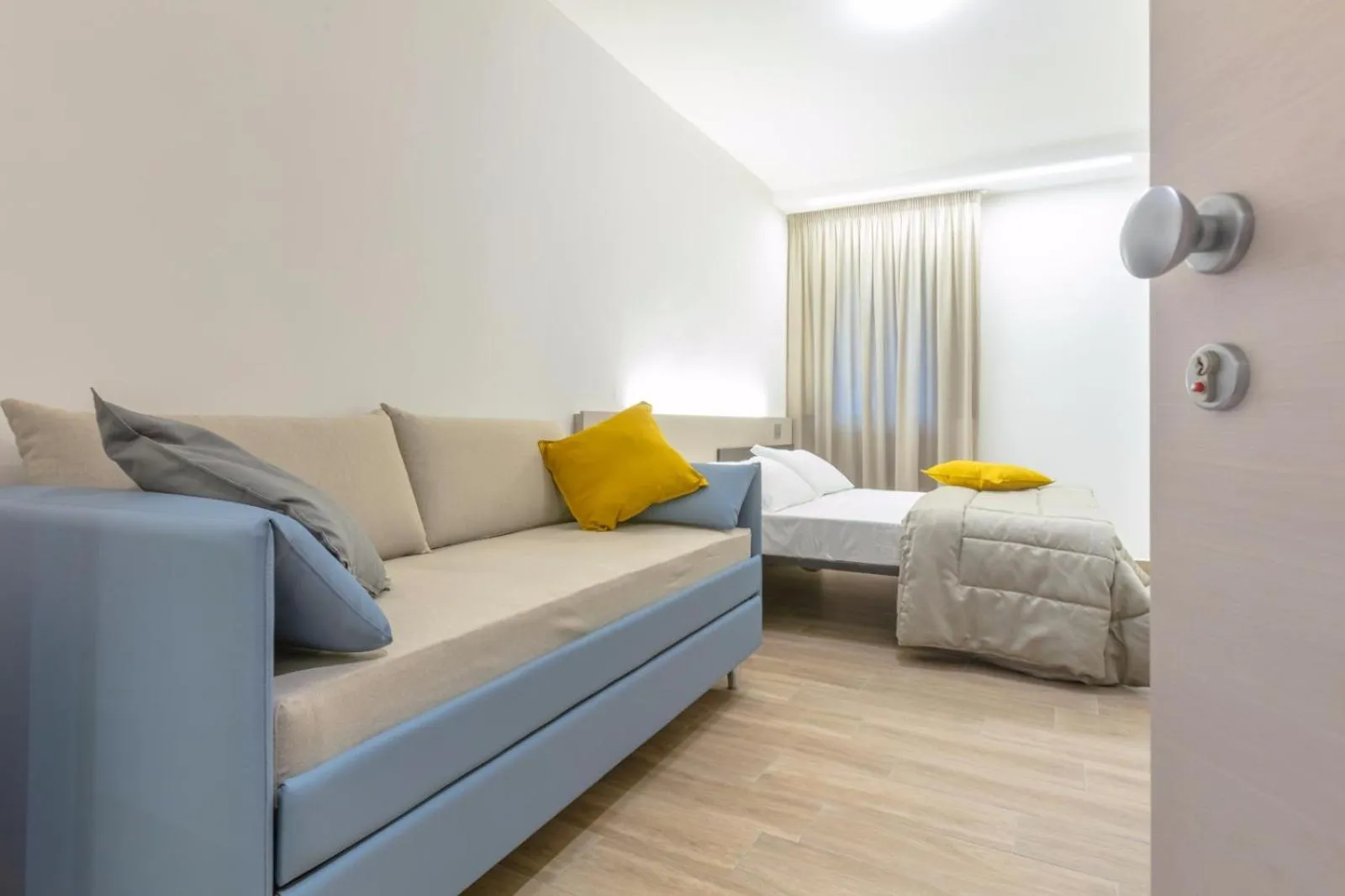 Bedroom, Bed in Hotel Miletto