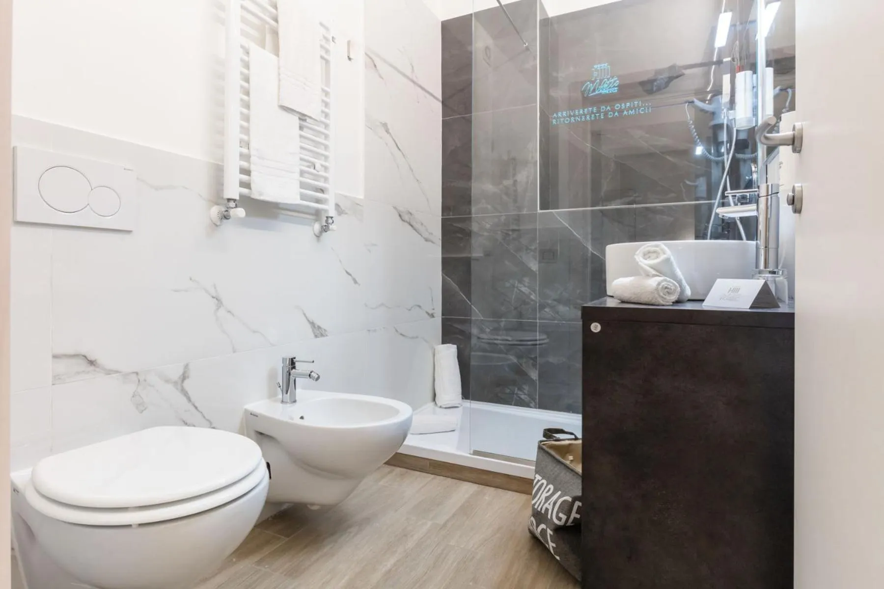 Bathroom in Hotel Miletto