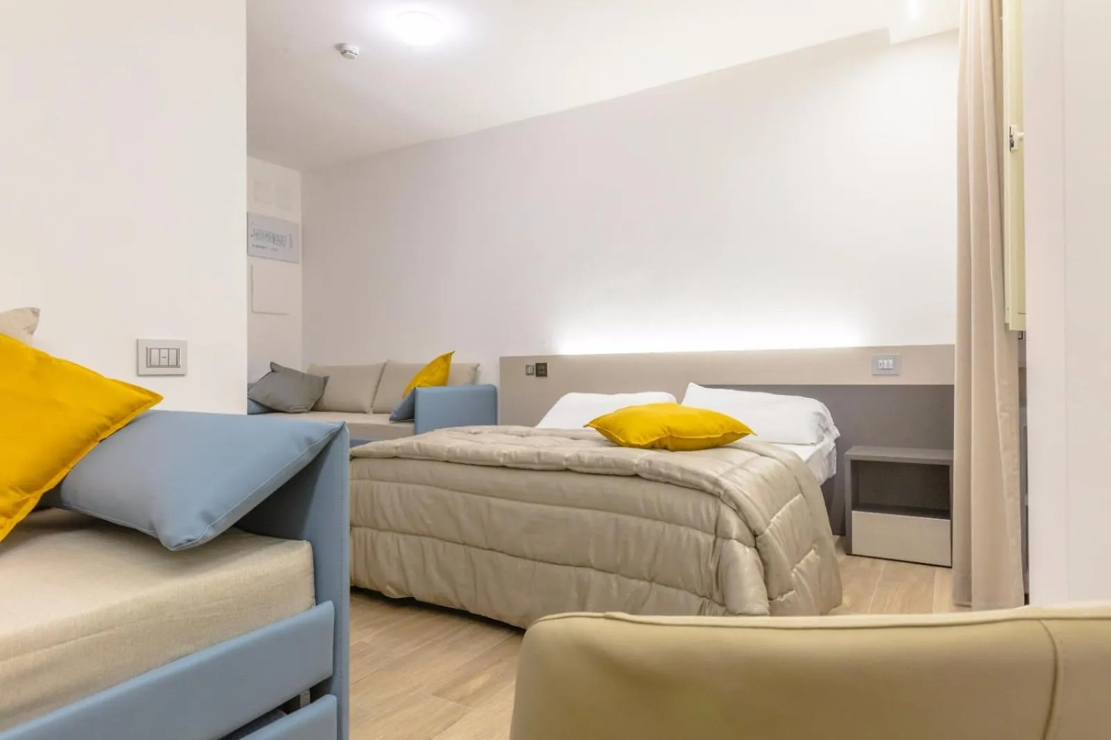 Bedroom, Bed in Hotel Miletto