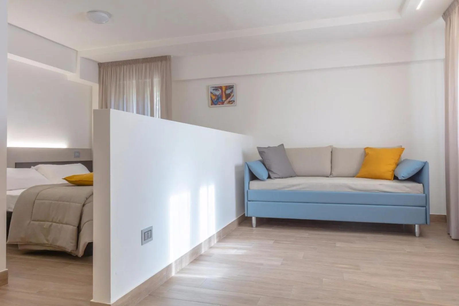 Bedroom, Bed in Hotel Miletto