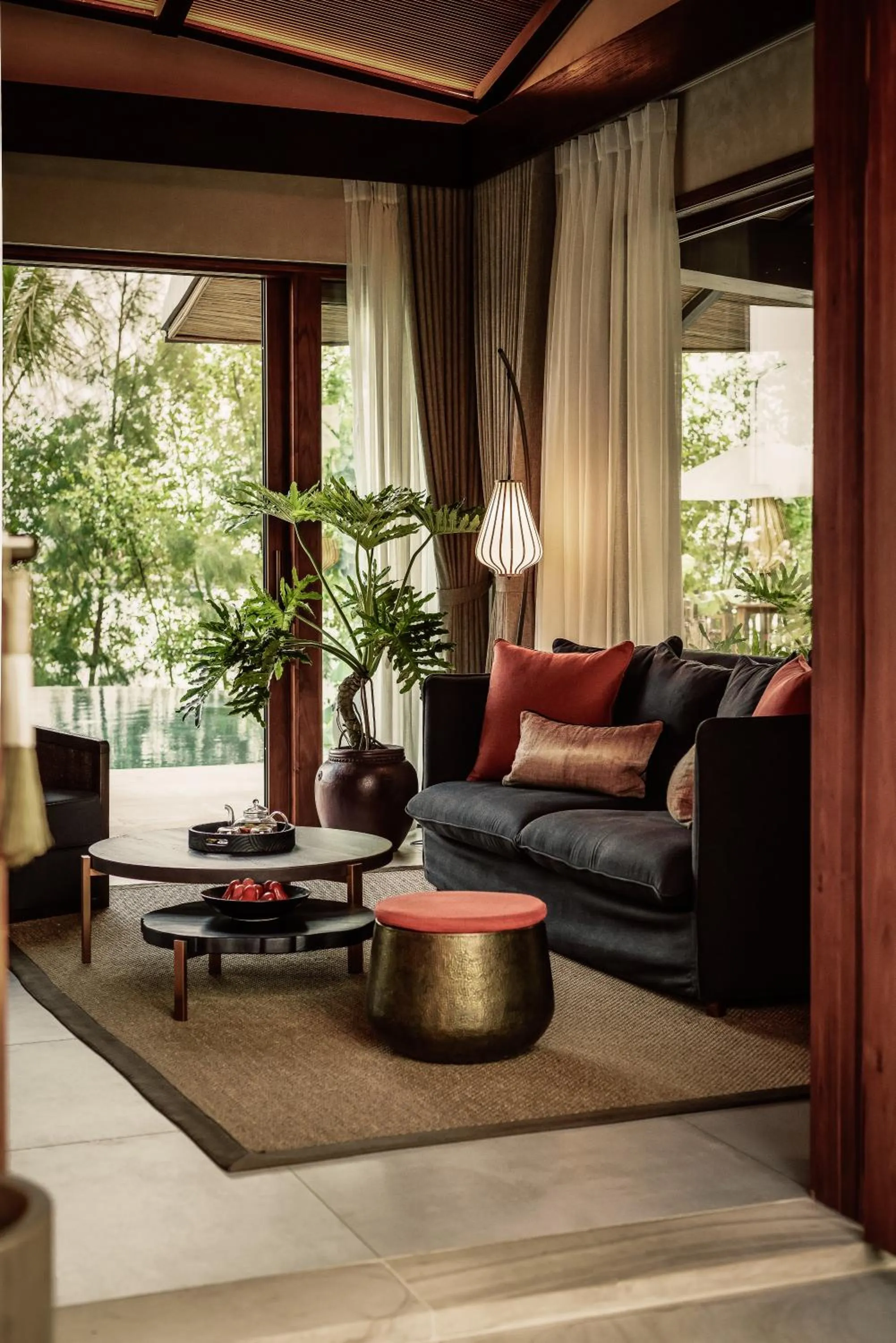 Living room in Namia River Retreat - Wellness Inclusive Resort