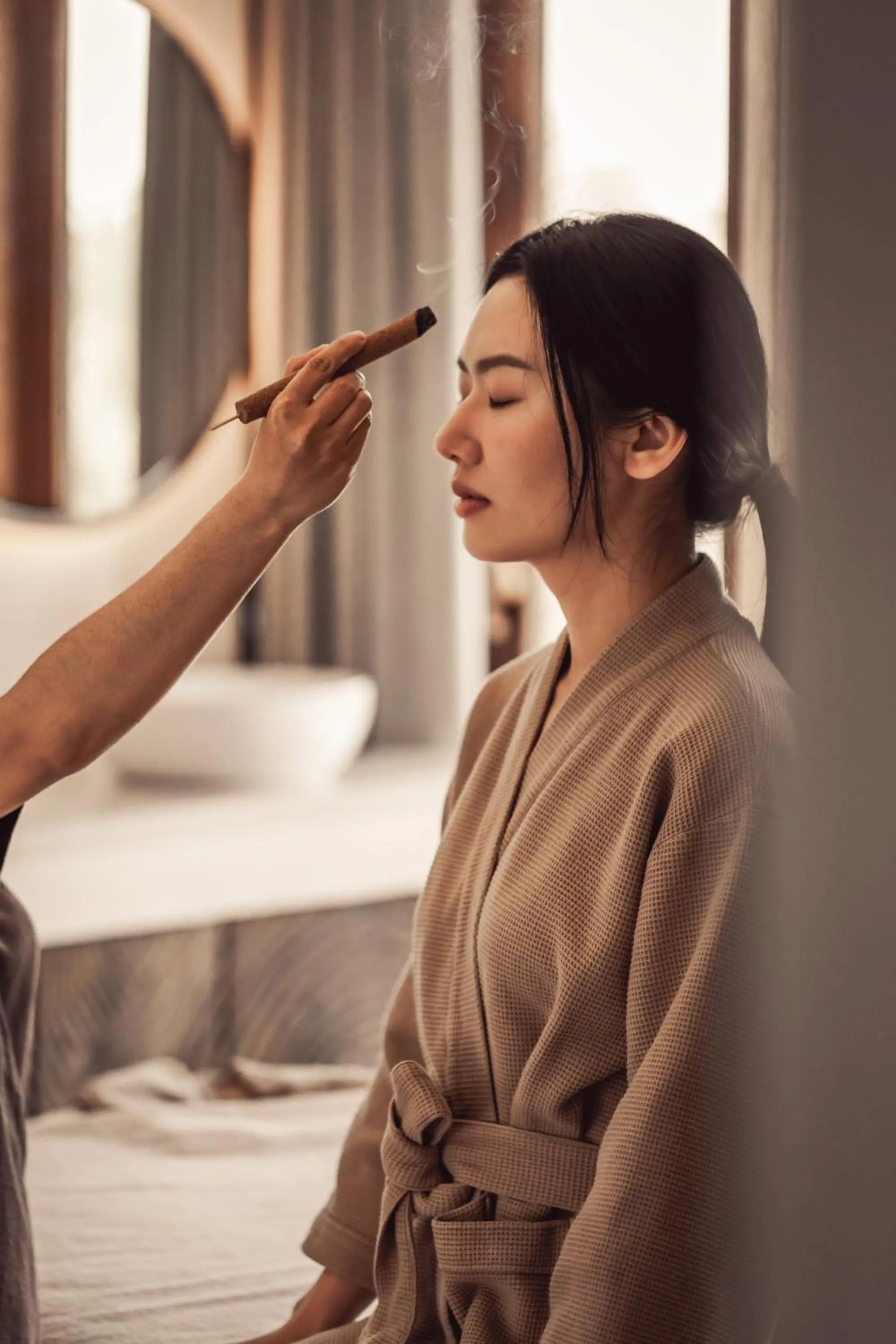 Sauna in Namia River Retreat - Wellness Inclusive Resort