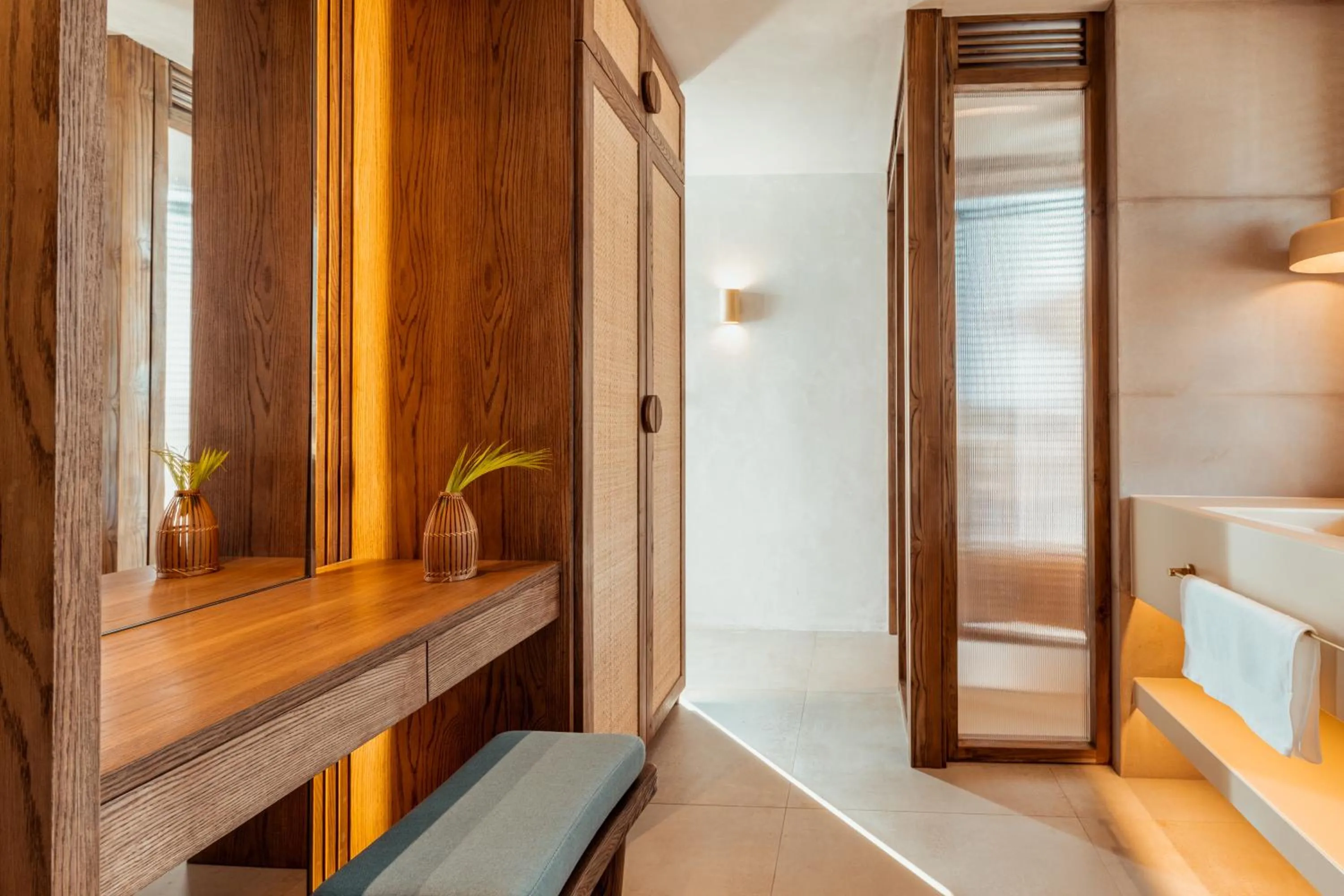 Bathroom, Bed in Namia River Retreat - Wellness Inclusive Resort