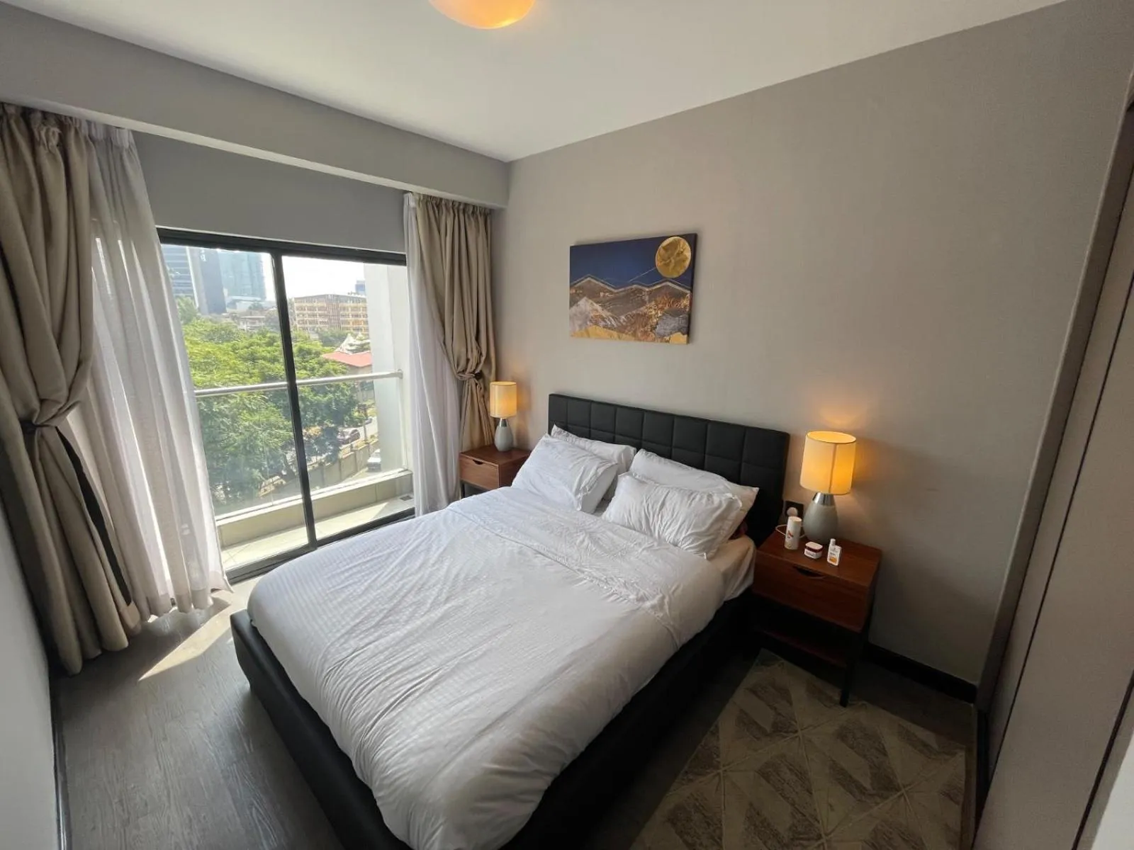 Bed in Escada Serviced Apartments