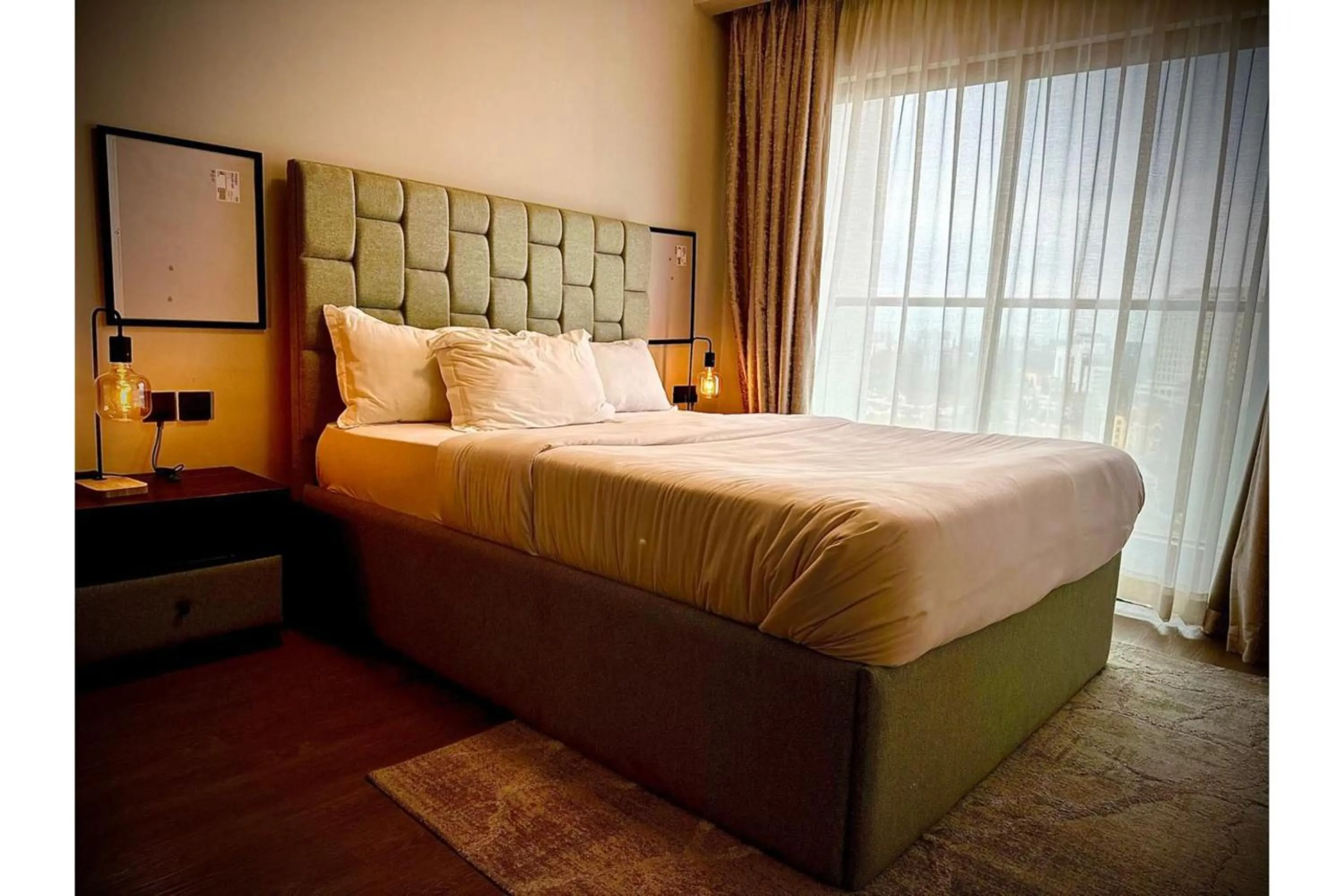 Bed in Escada Serviced Apartments