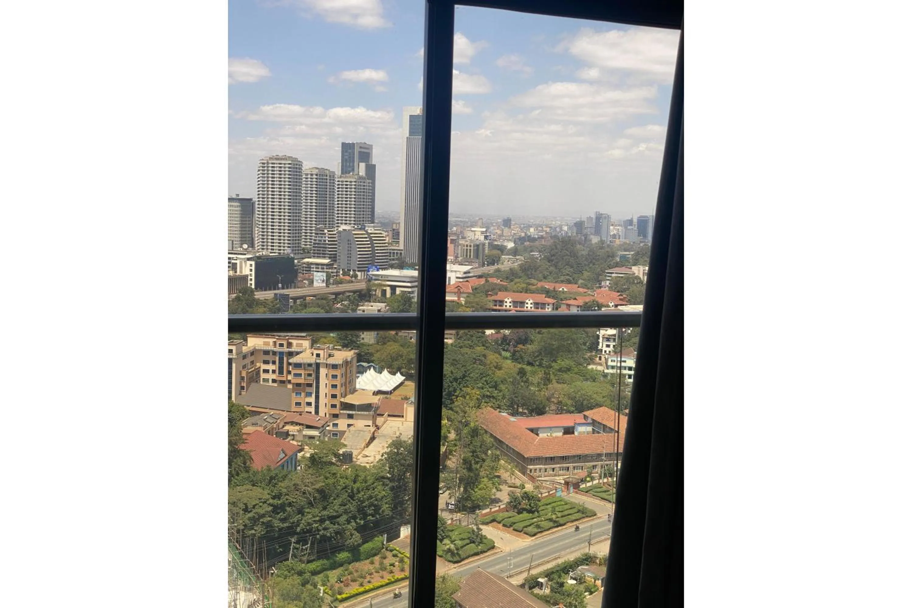 City view in Escada Serviced Apartments