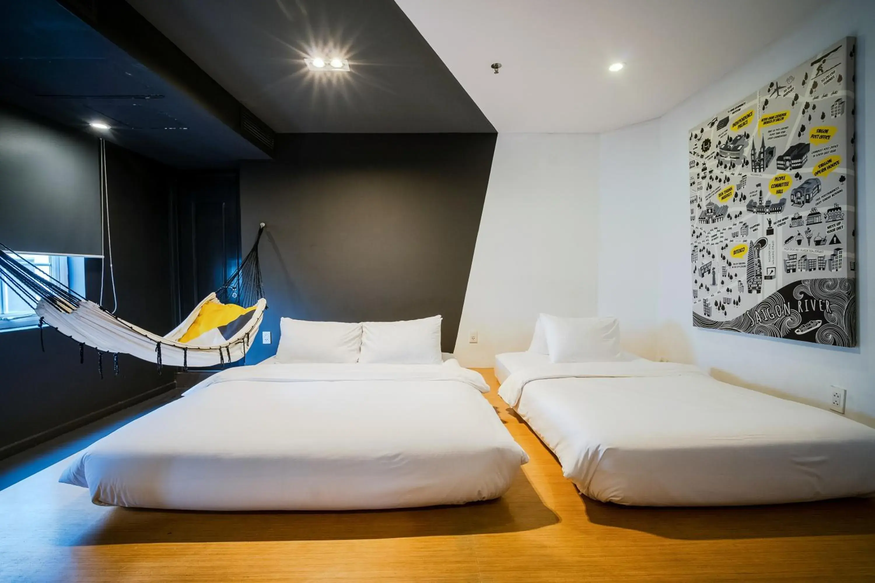 FAMILY NEST - FREE LAUNDRY, MINIBAR in The Hammock Hotel Ben Thanh FAMILY NEST - FREE LAUNDRY, MINIBAR in The Hammock Hotel Ben Thanh