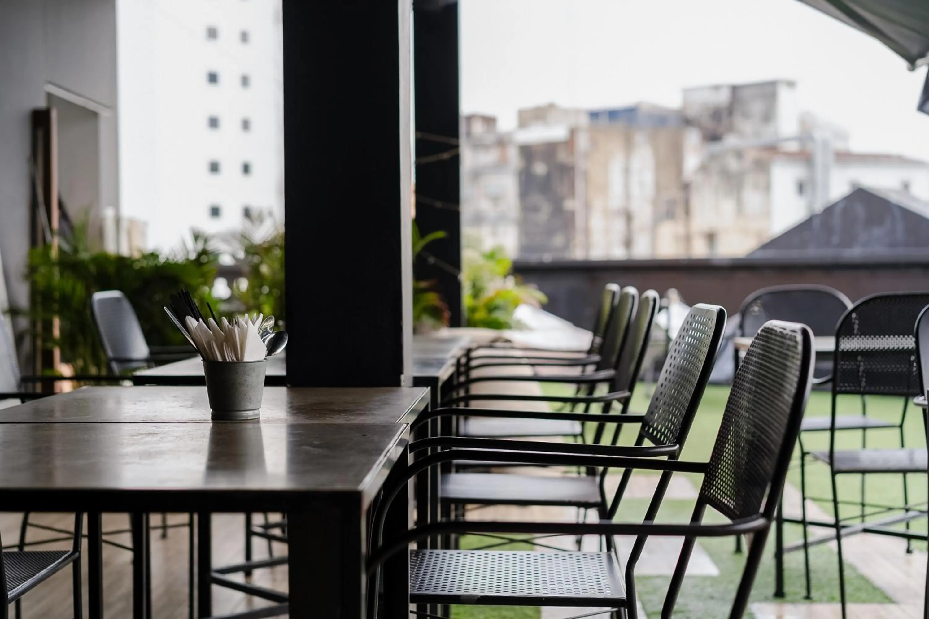 Dining area in The Hammock Hotel Ben Thanh