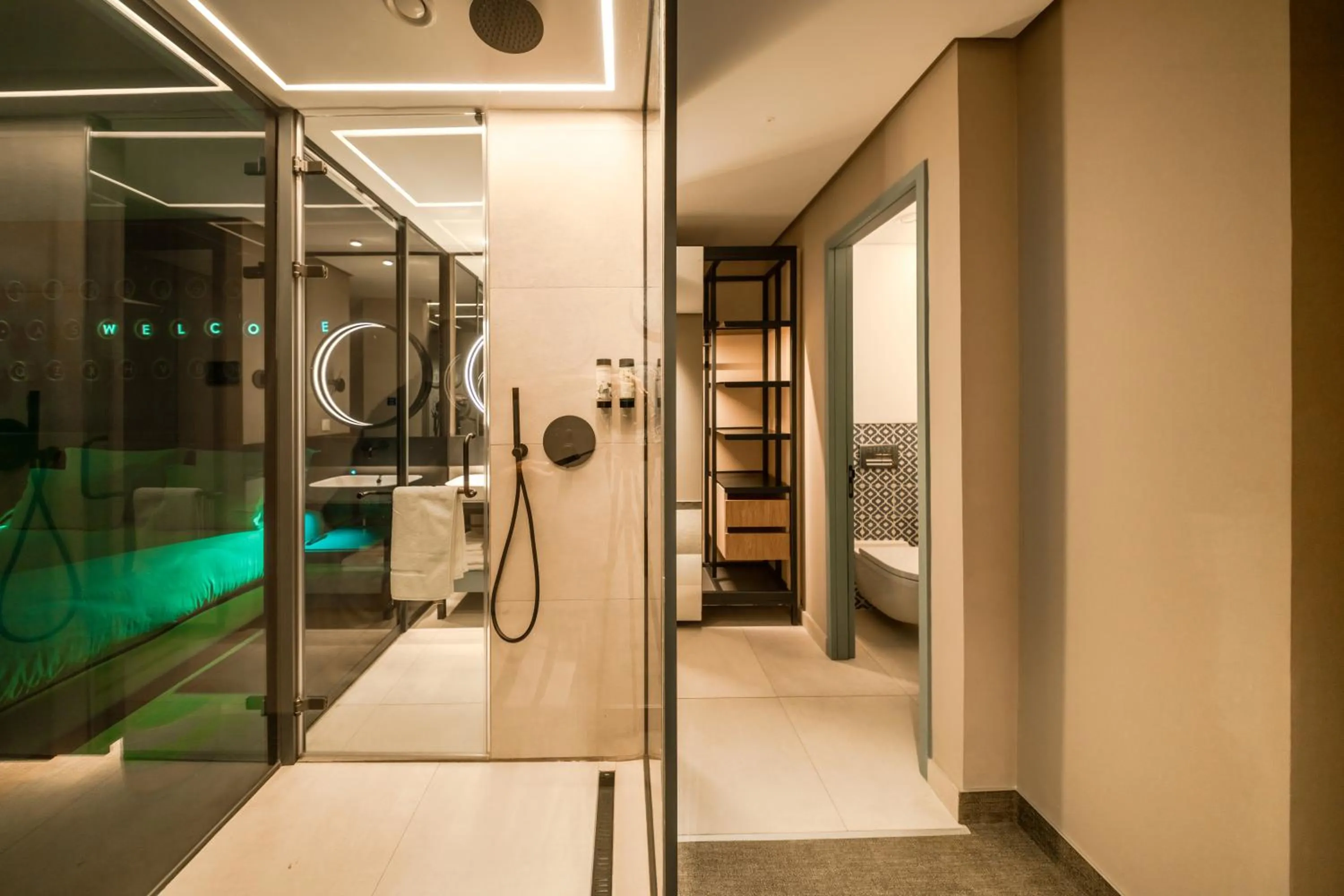 Shower in The NINE Lifestyle Experience