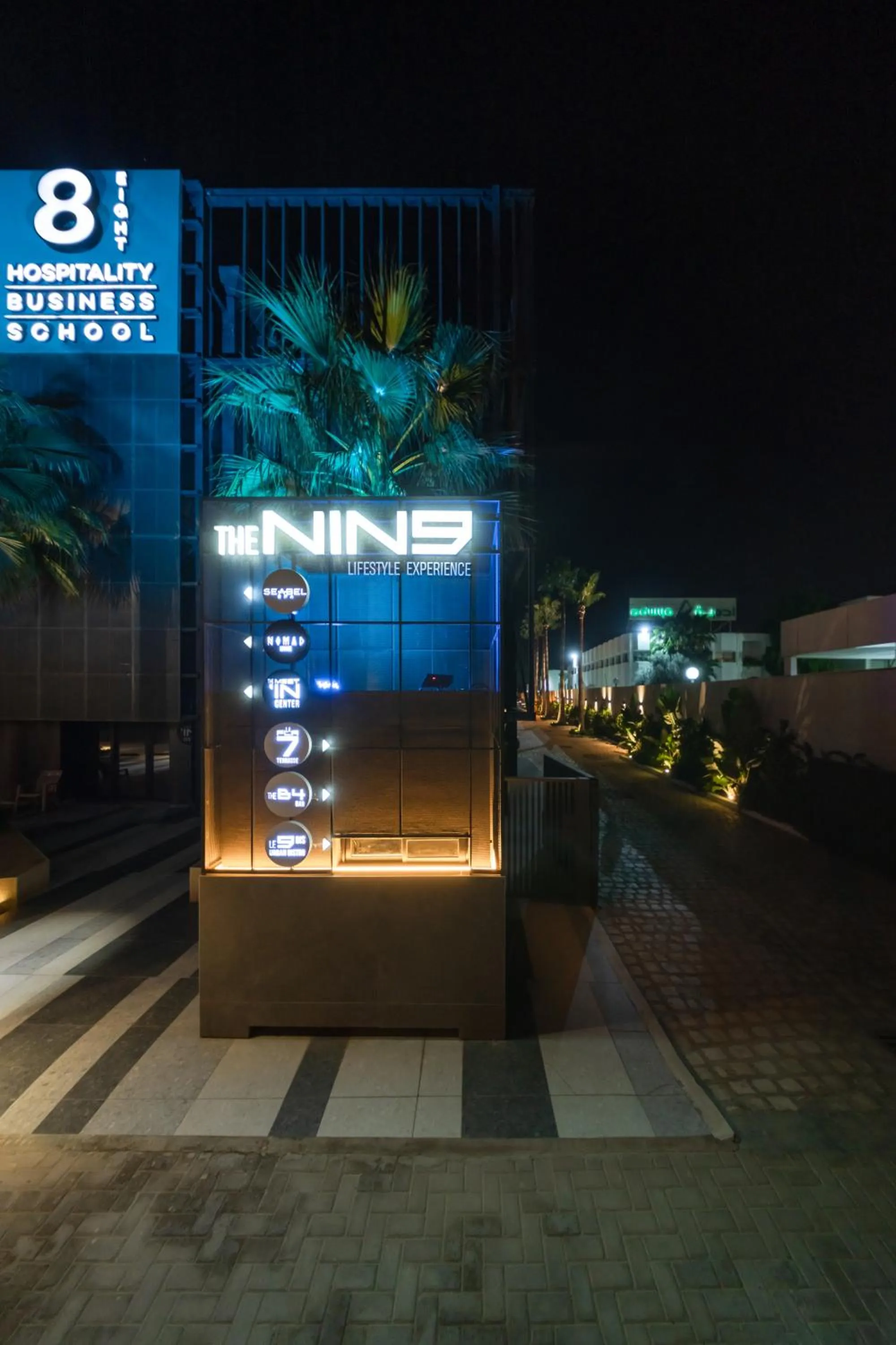 Facade/entrance in The NINE Lifestyle Experience