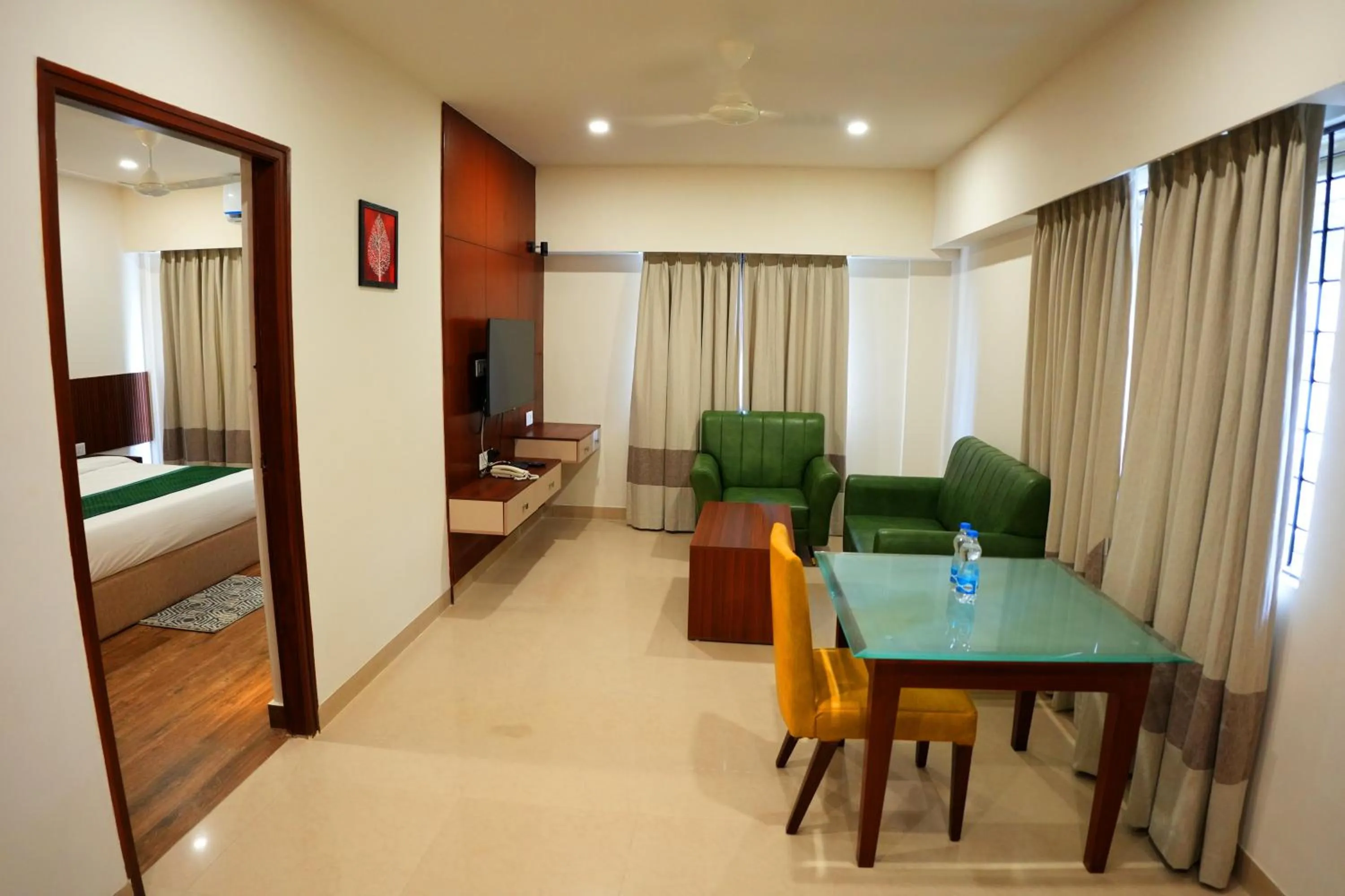 Bed in AK Castle Suites