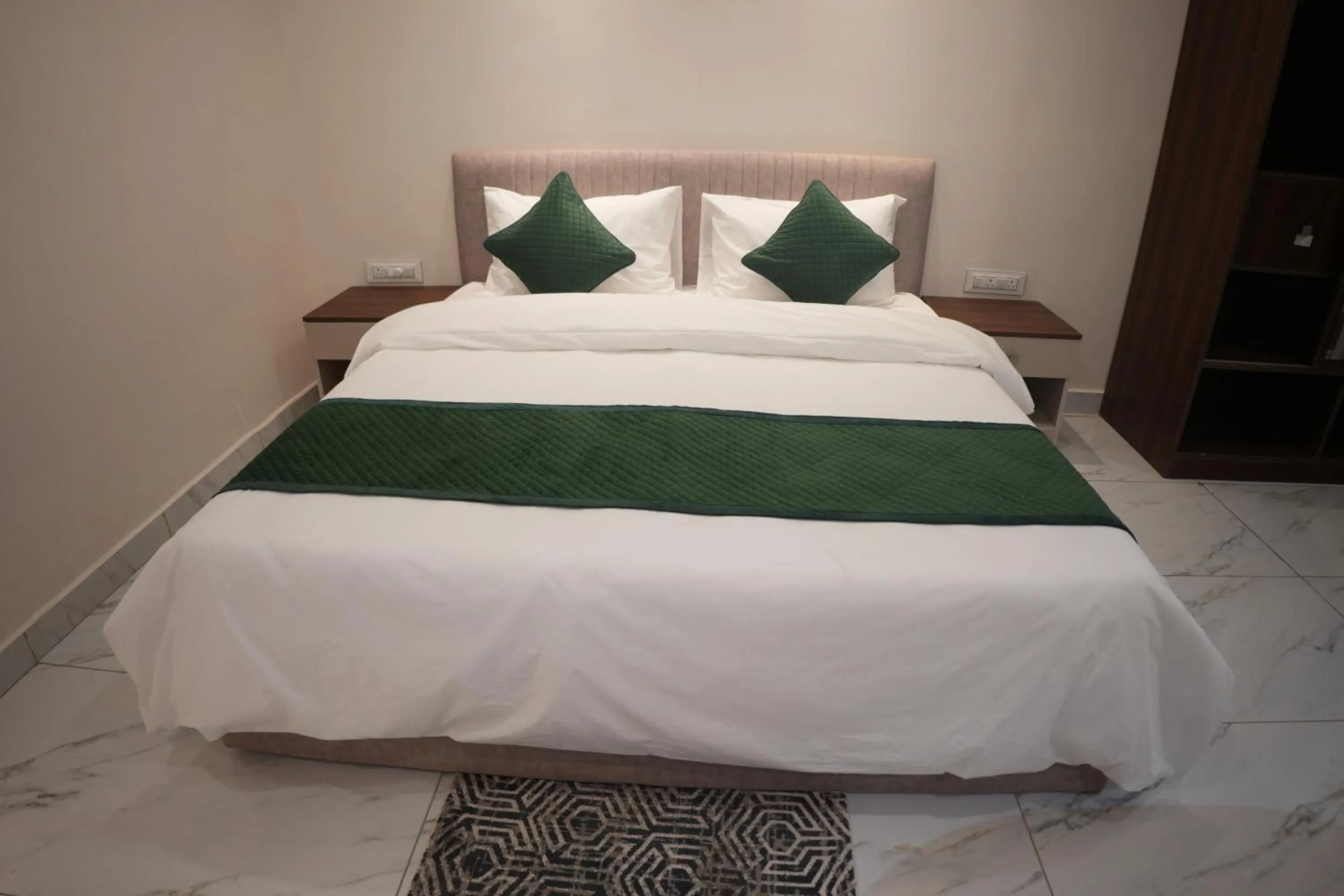 Bed in AK Castle Suites