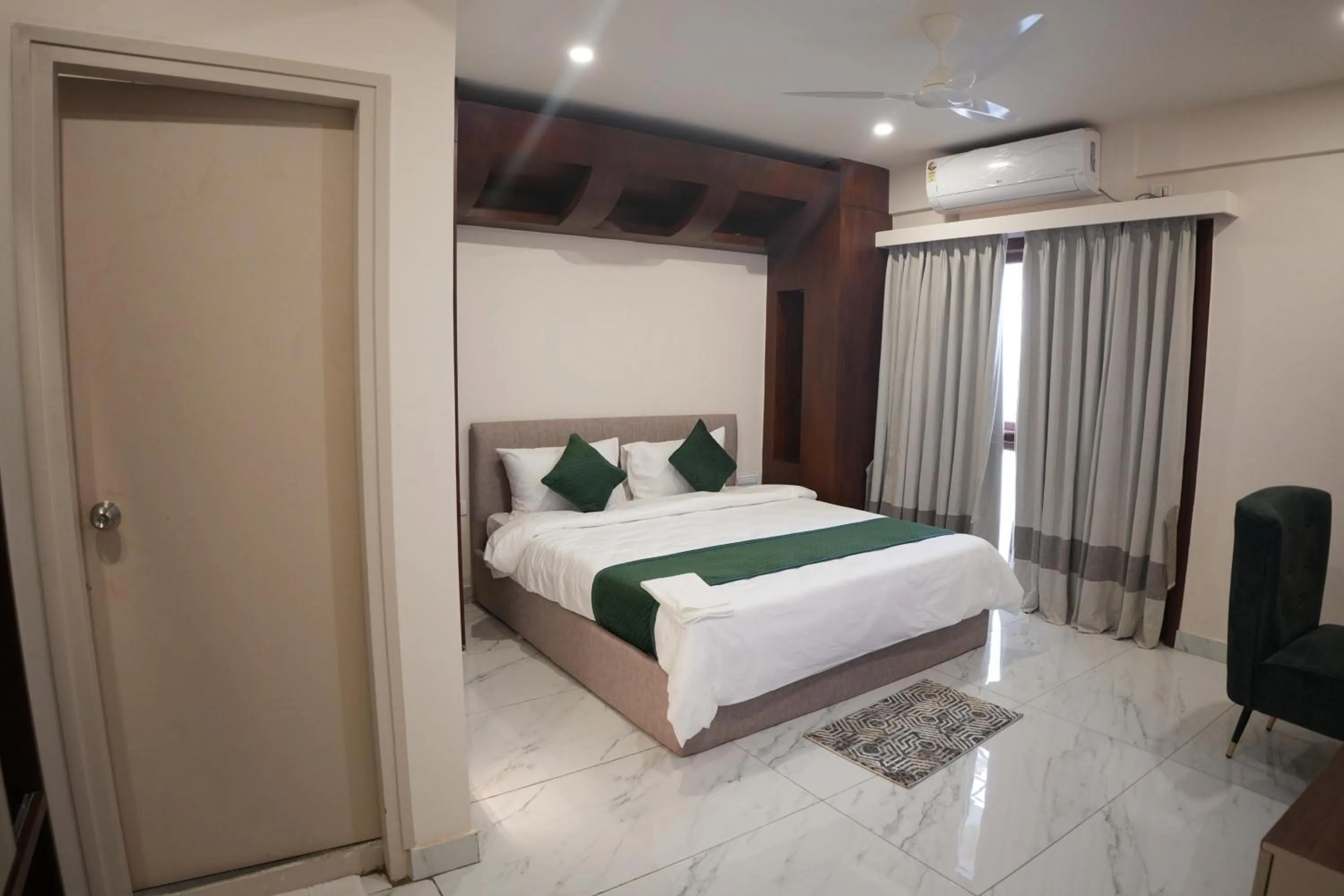 Bed in AK Castle Suites