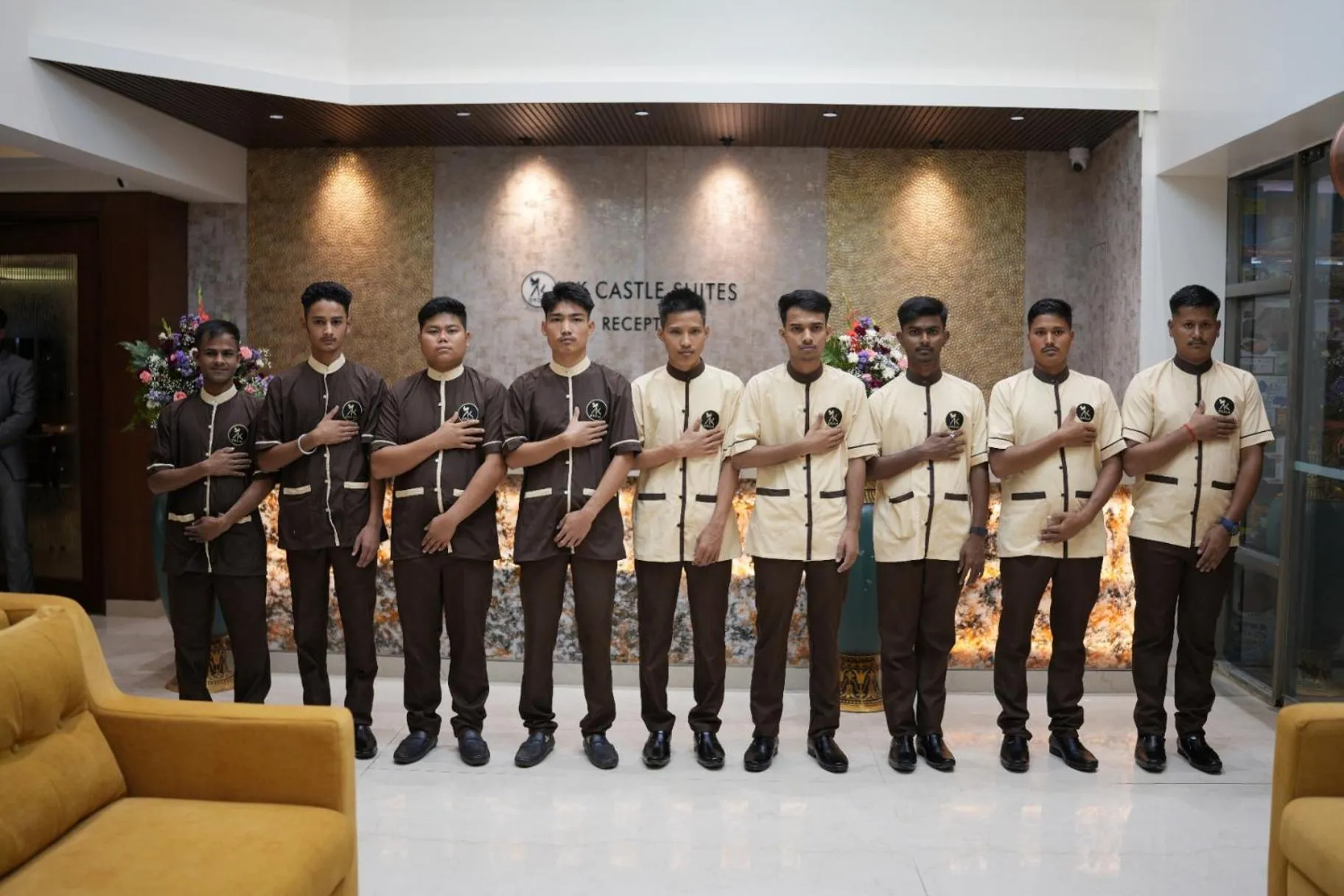 Staff in AK Castle Suites