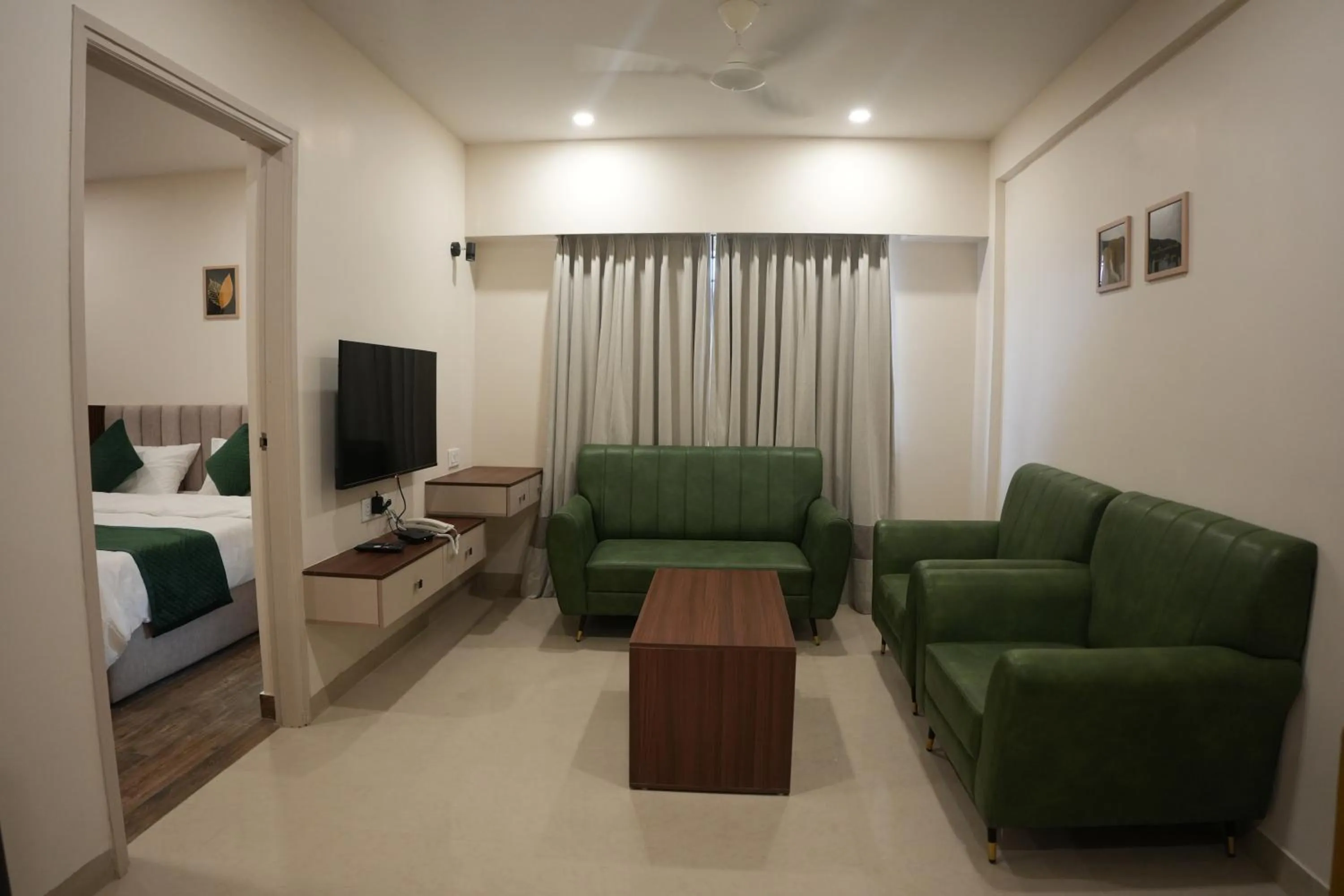 Bed in AK Castle Suites