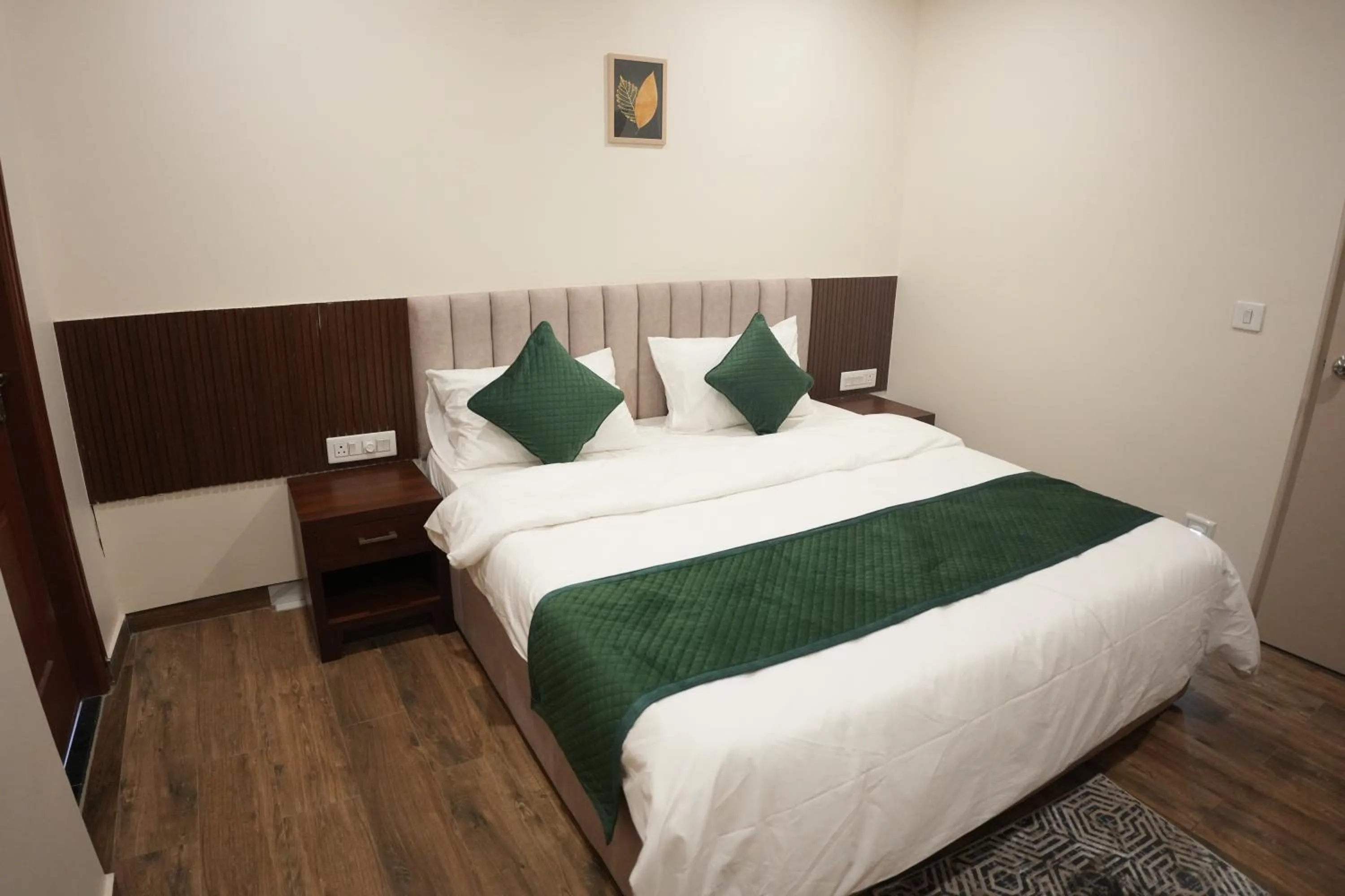 Bed in AK Castle Suites