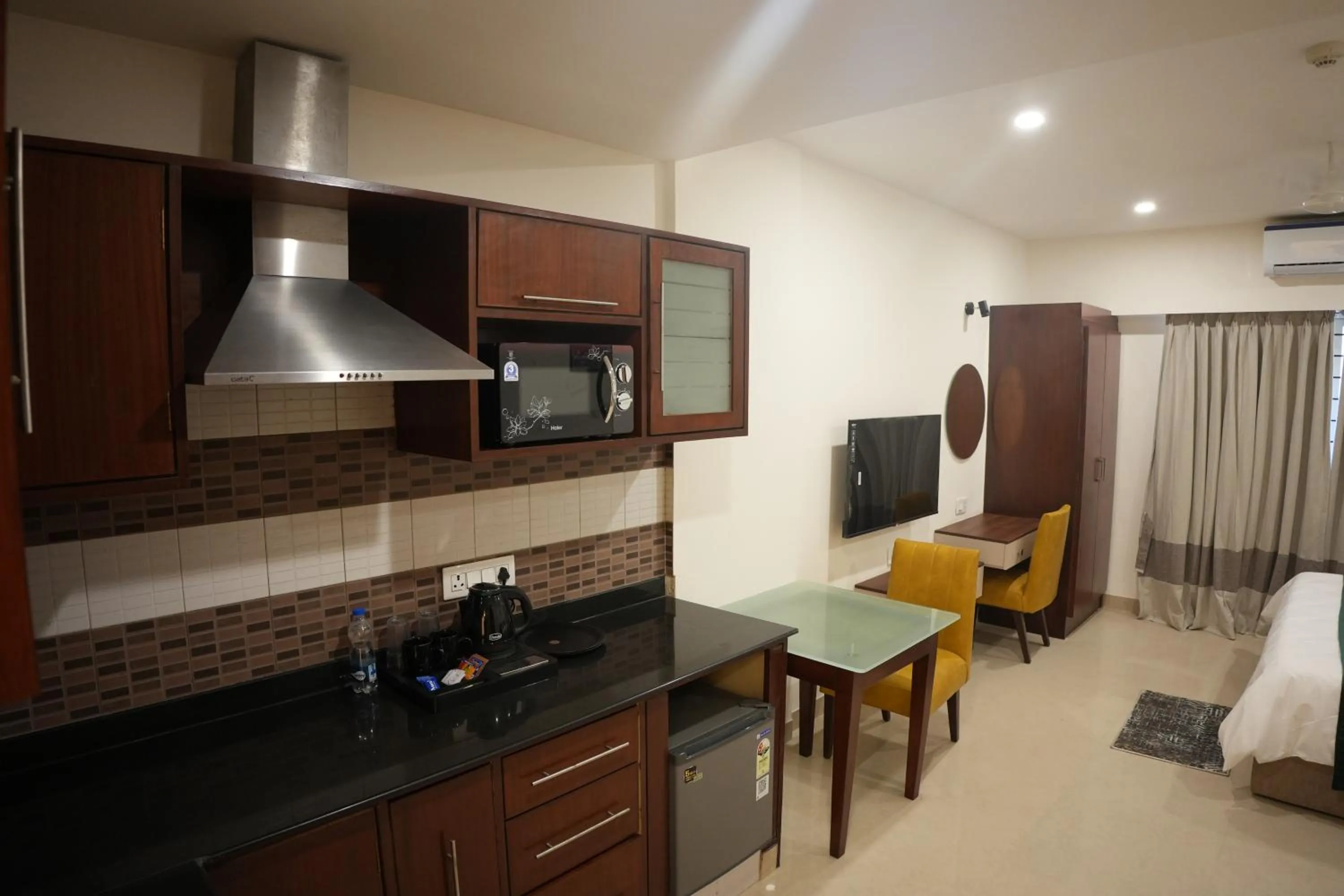 Bed in AK Castle Suites