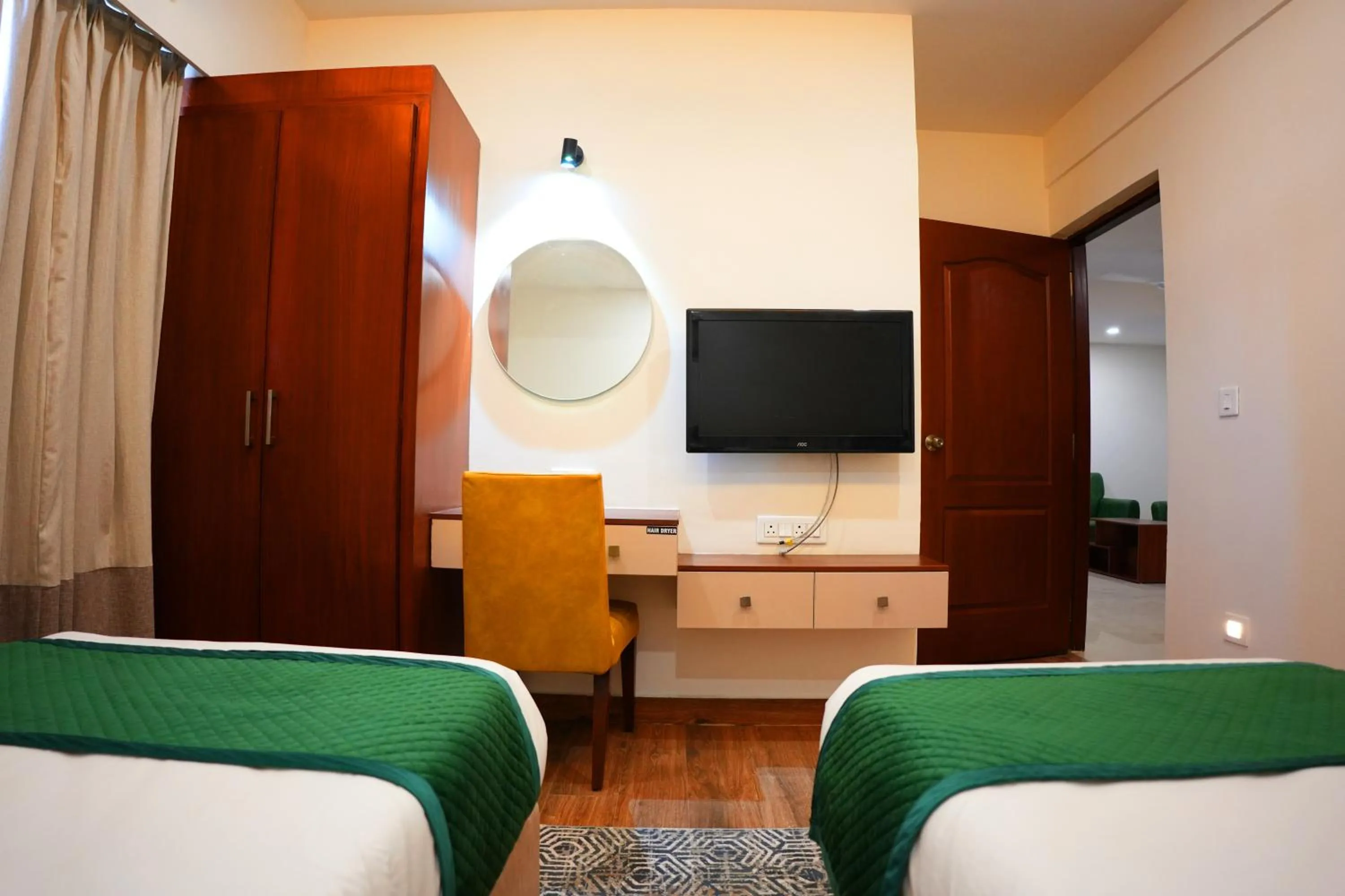 Bed in AK Castle Suites