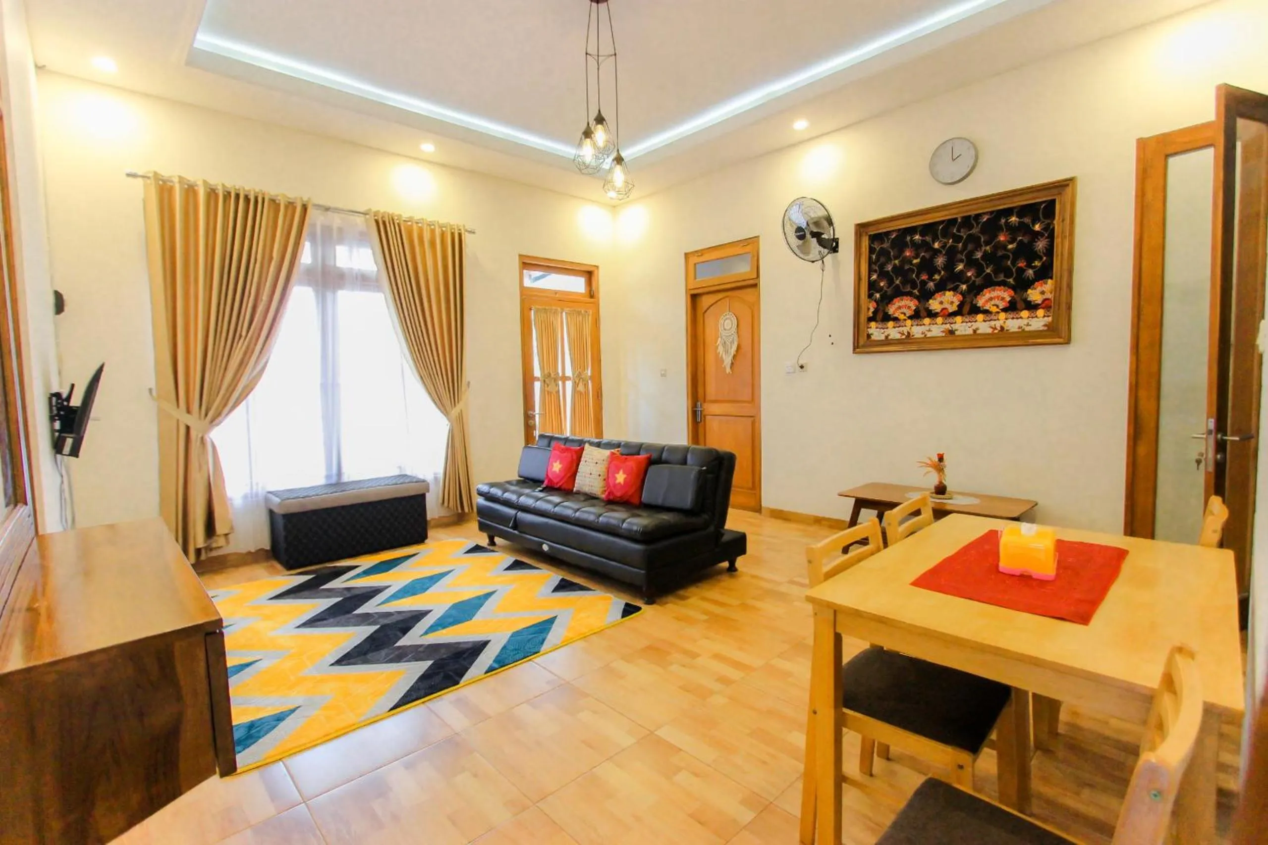 Living room in Villa D'Maguwo Suites