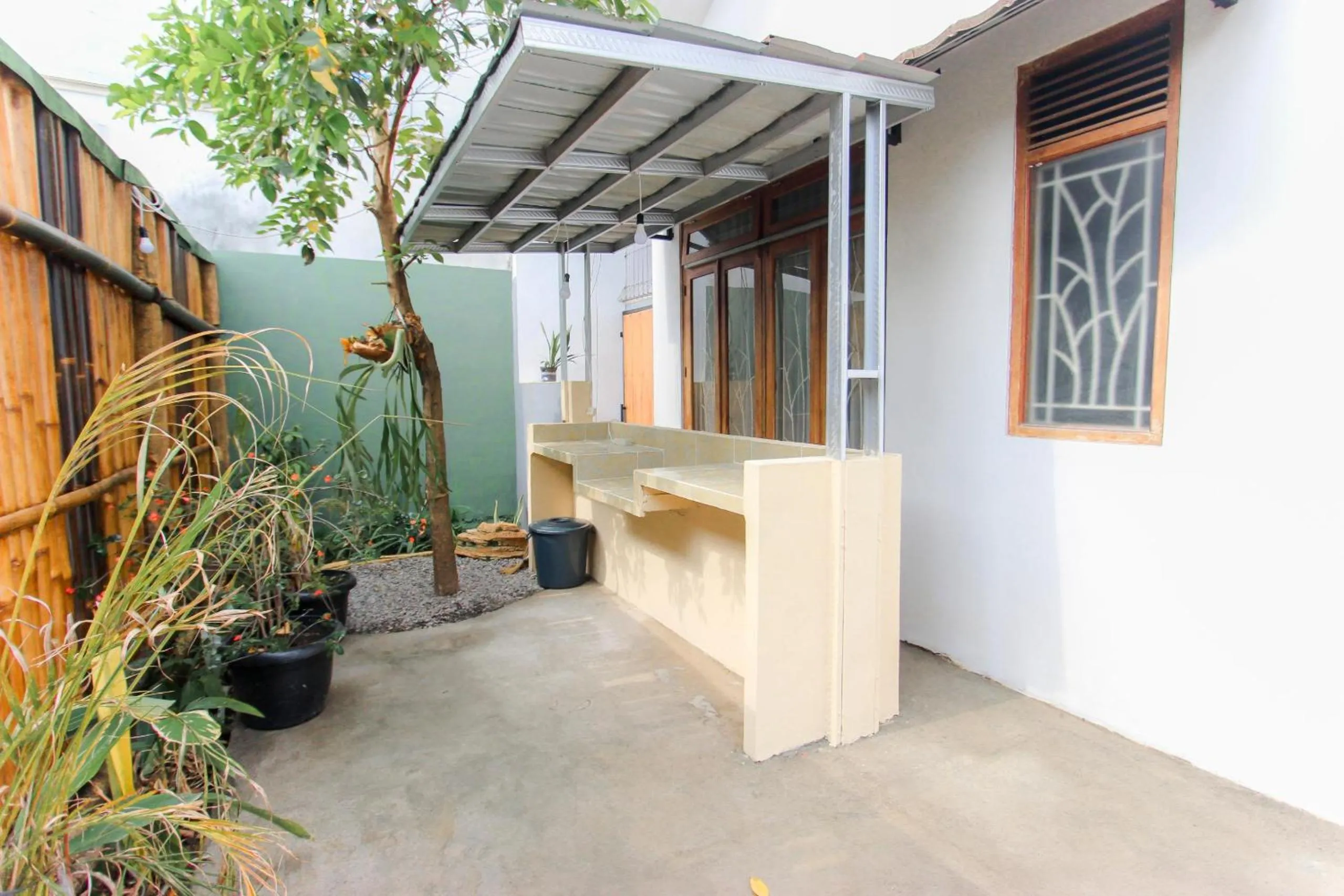 Patio in Villa D'Maguwo Suites