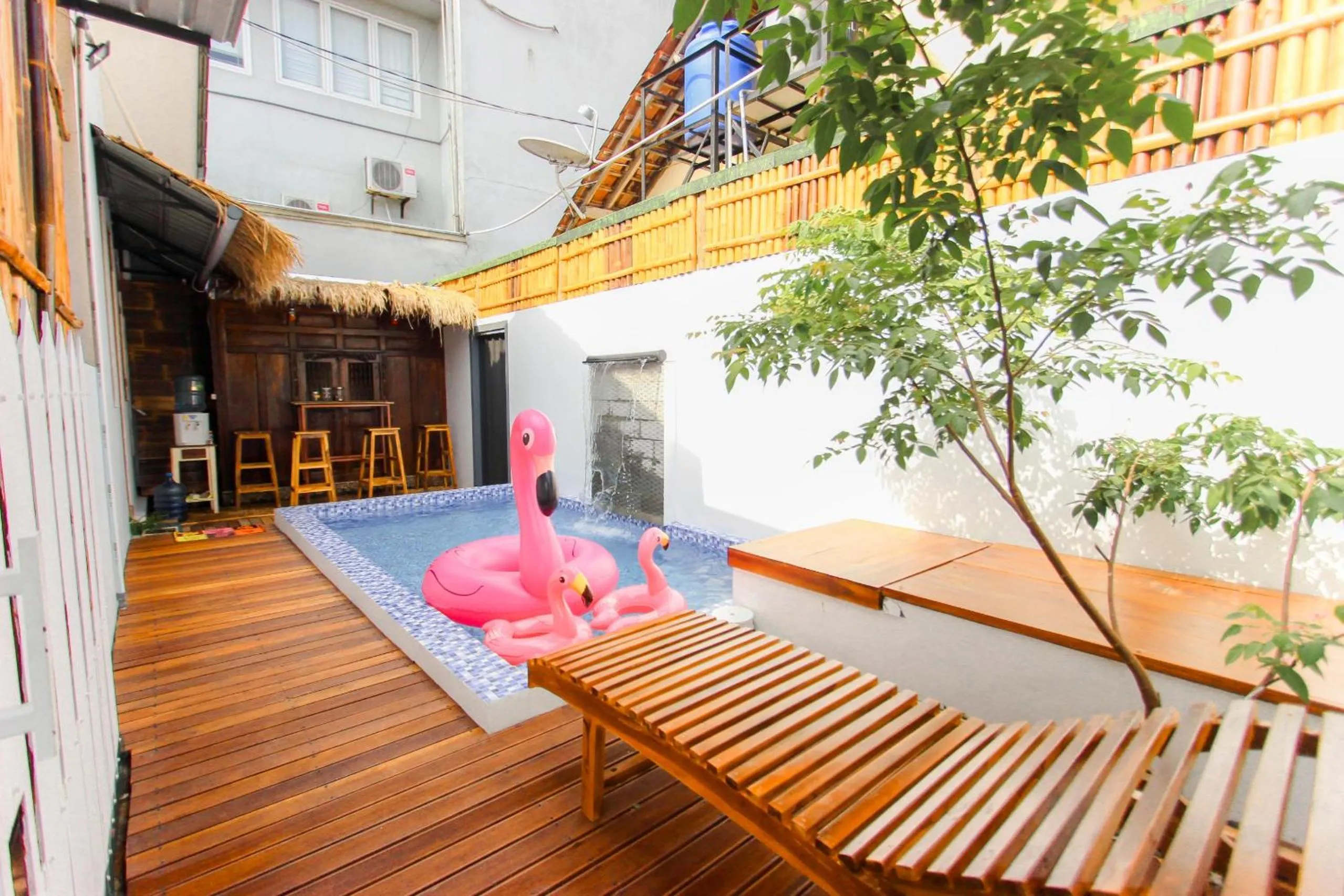 Patio in Villa D'Maguwo Suites