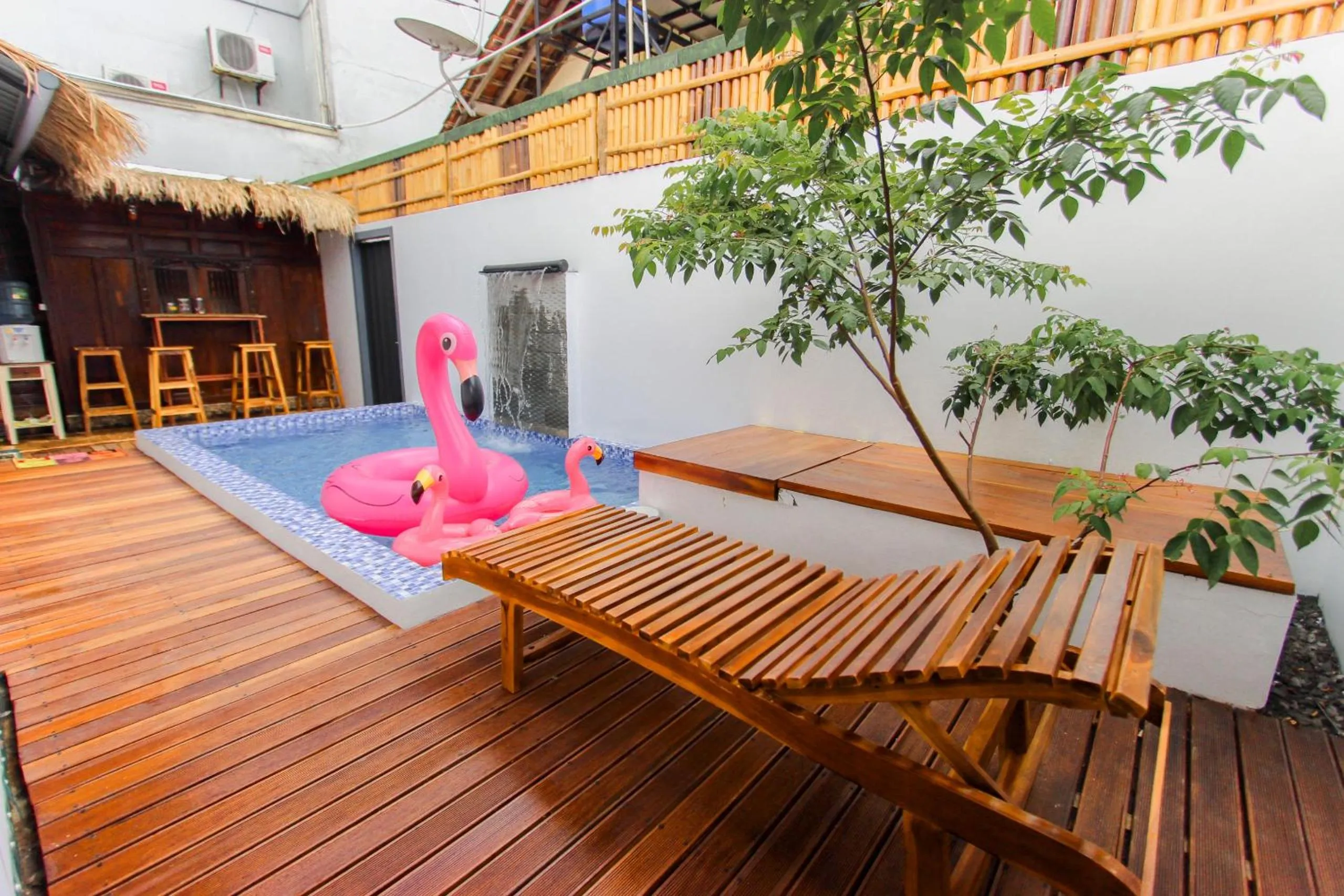 Patio in Villa D'Maguwo Suites