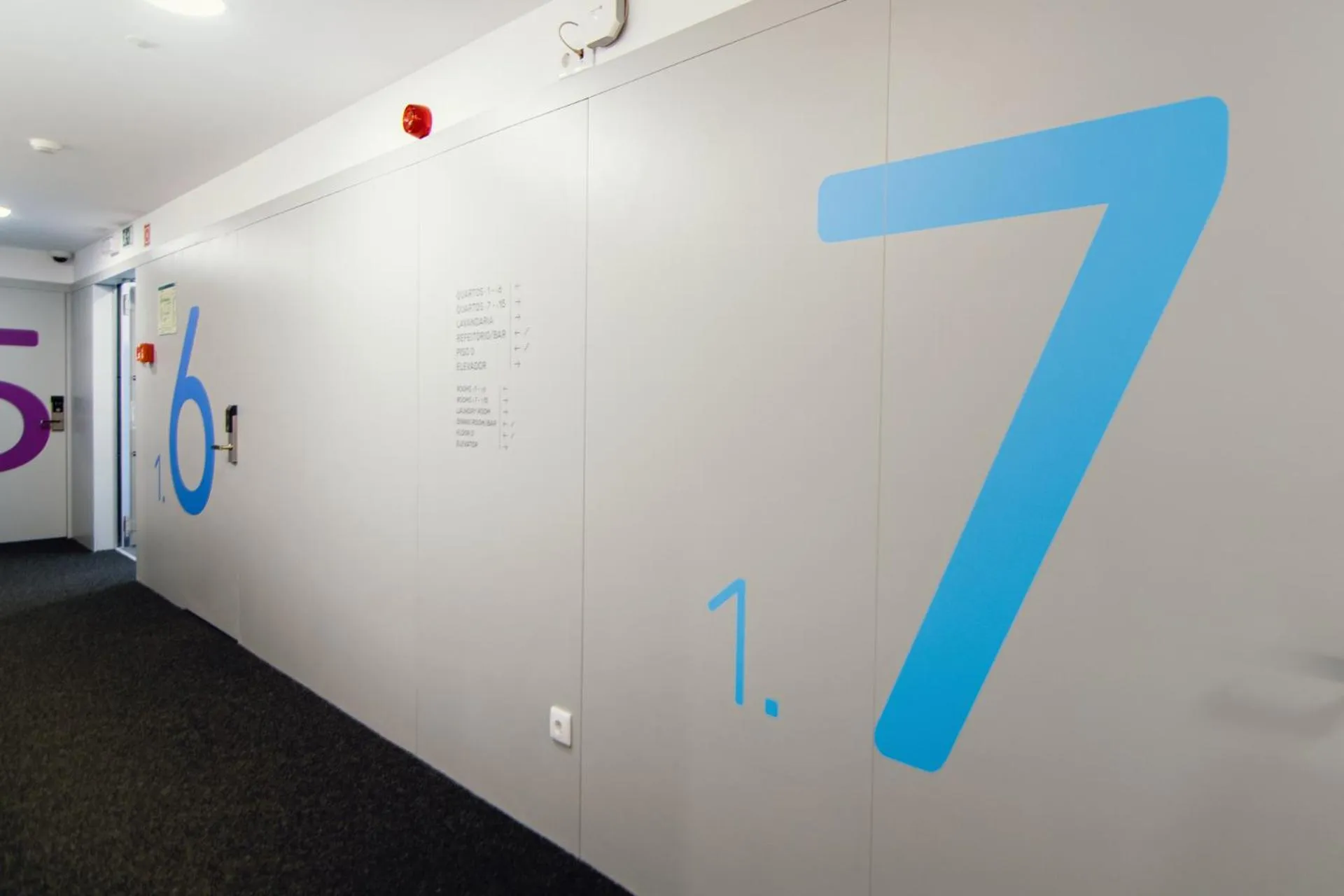 Decorative detail in HI Braga - Pousada de Juventude