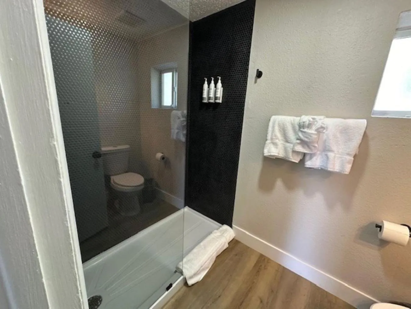 Shower in Western Lodge