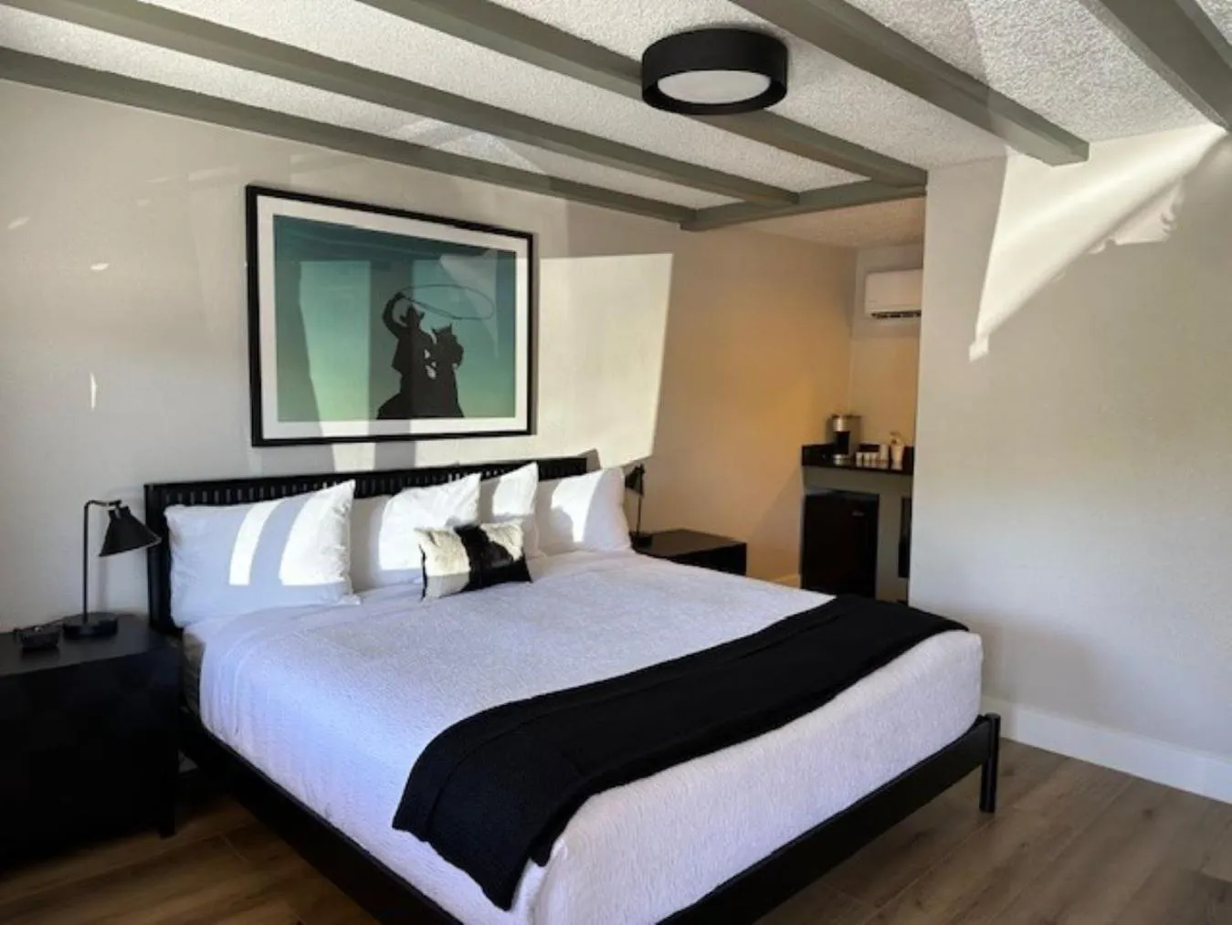 Bed in Western Lodge