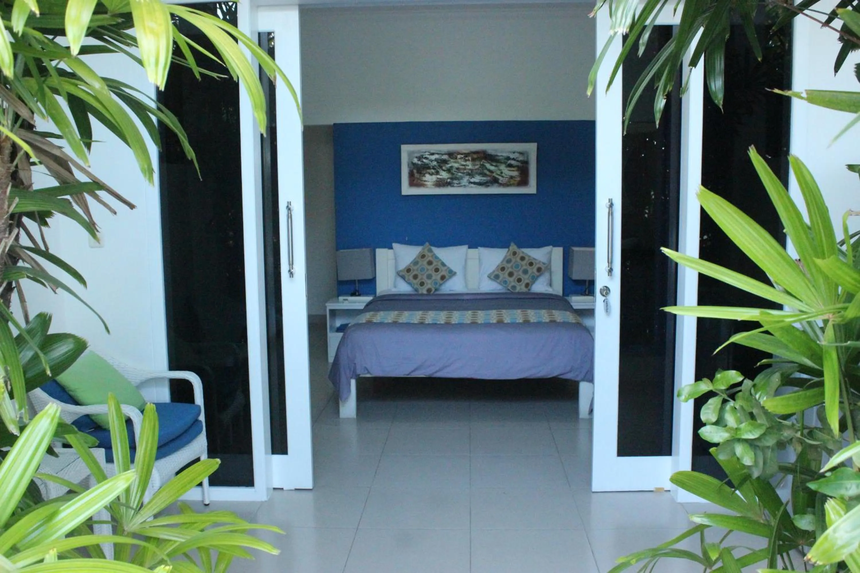 Bed in Kartika Villas