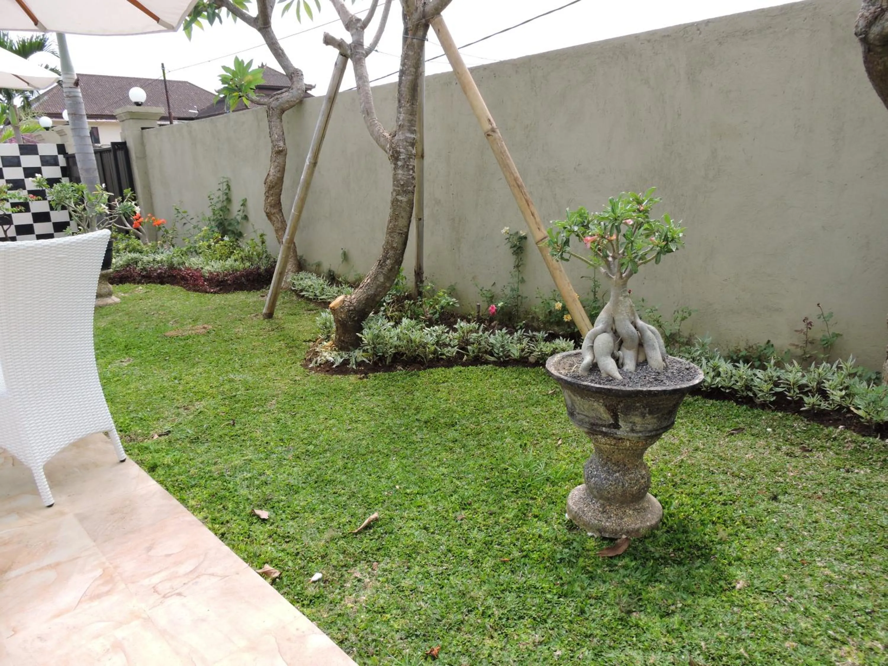 Garden in Kartika Villas