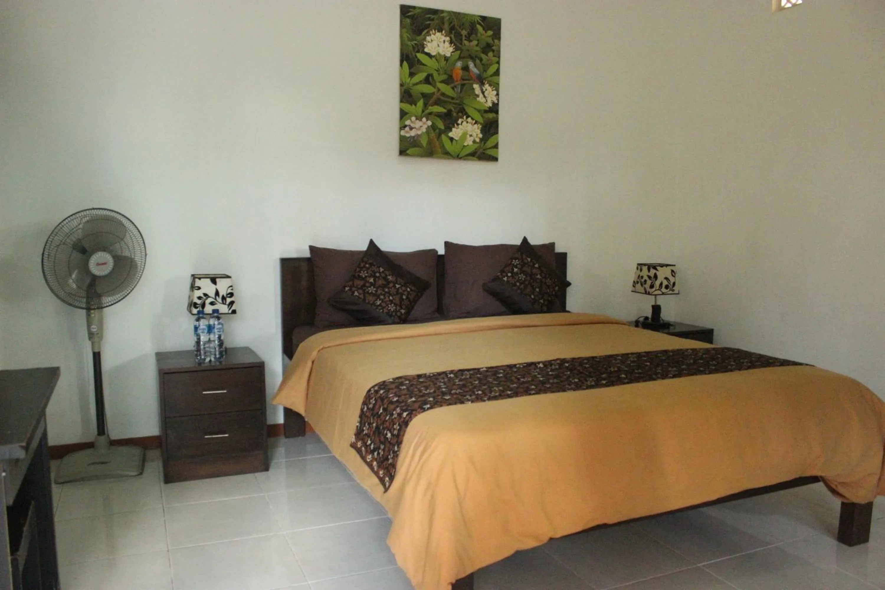 Bed in Kartika Villas