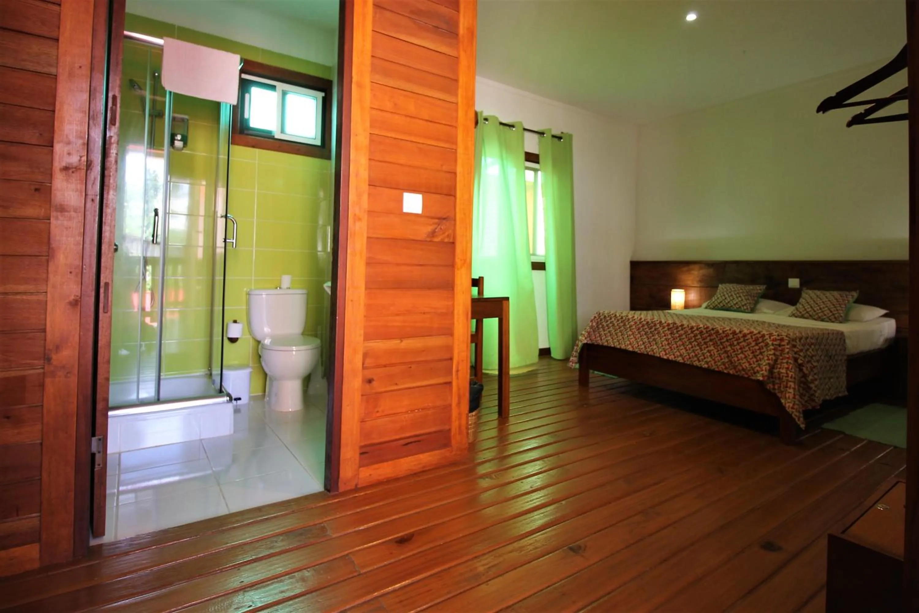 Bathroom, Bed in Sweet Guest House