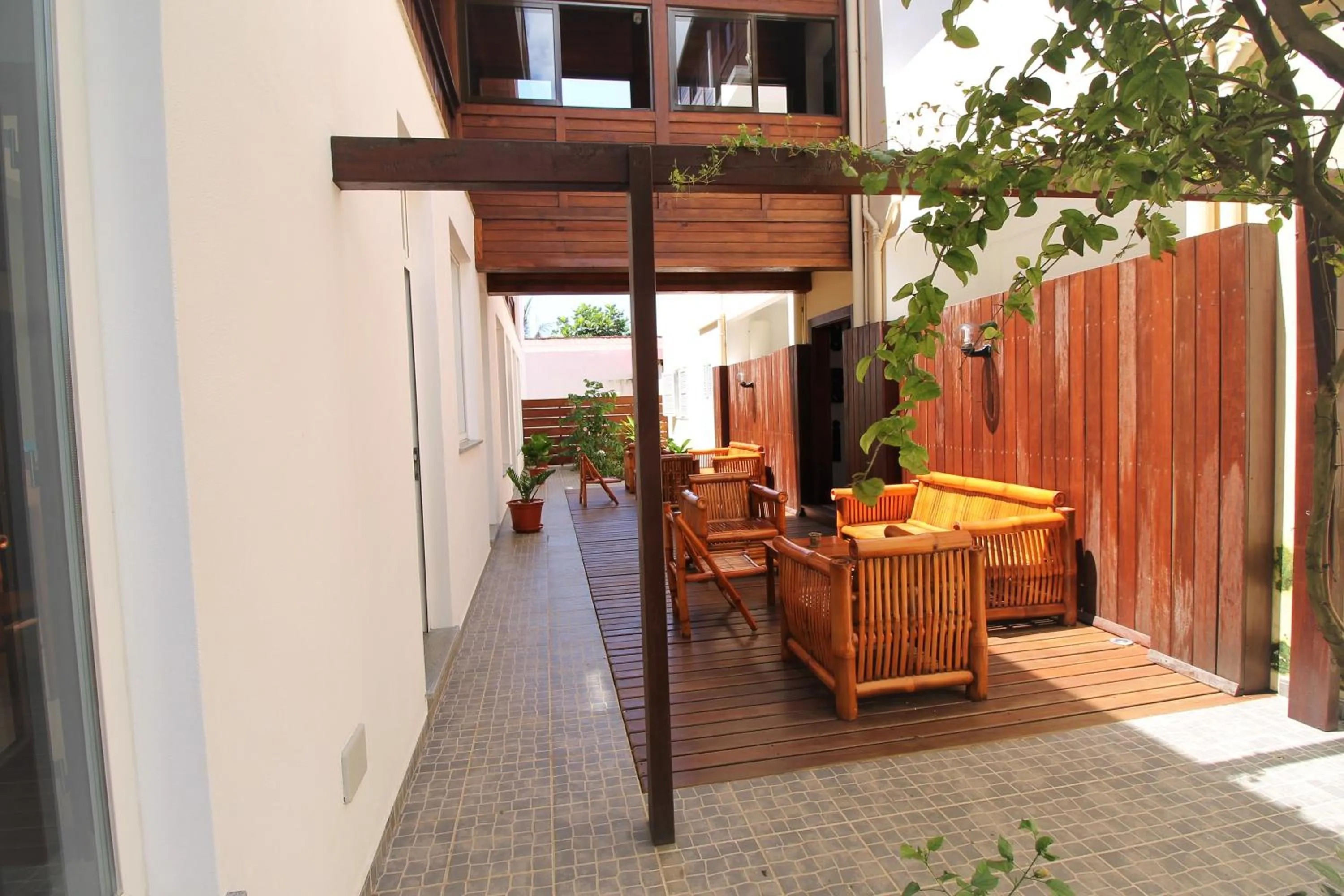 Patio in Sweet Guest House