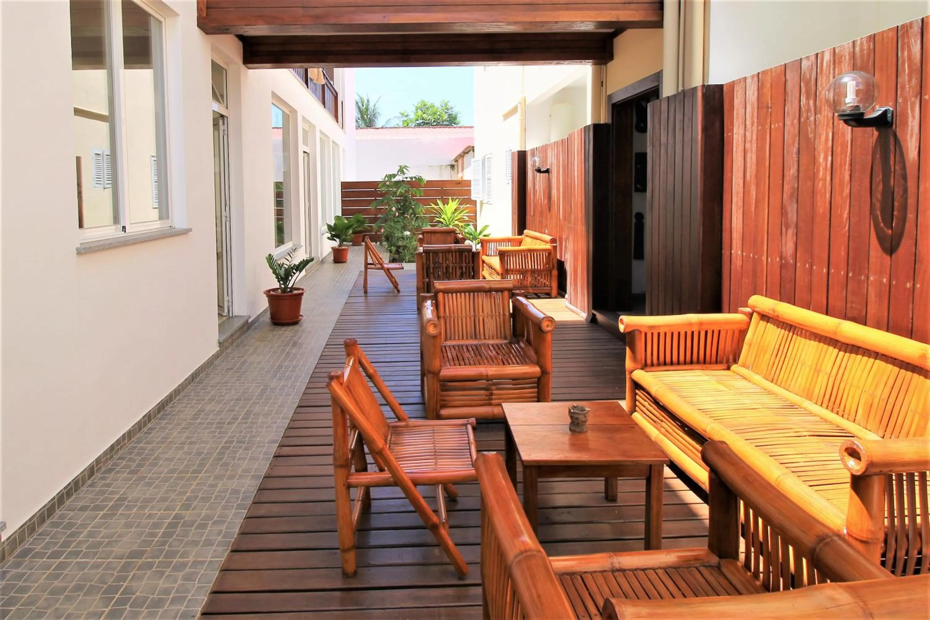 Patio in Sweet Guest House