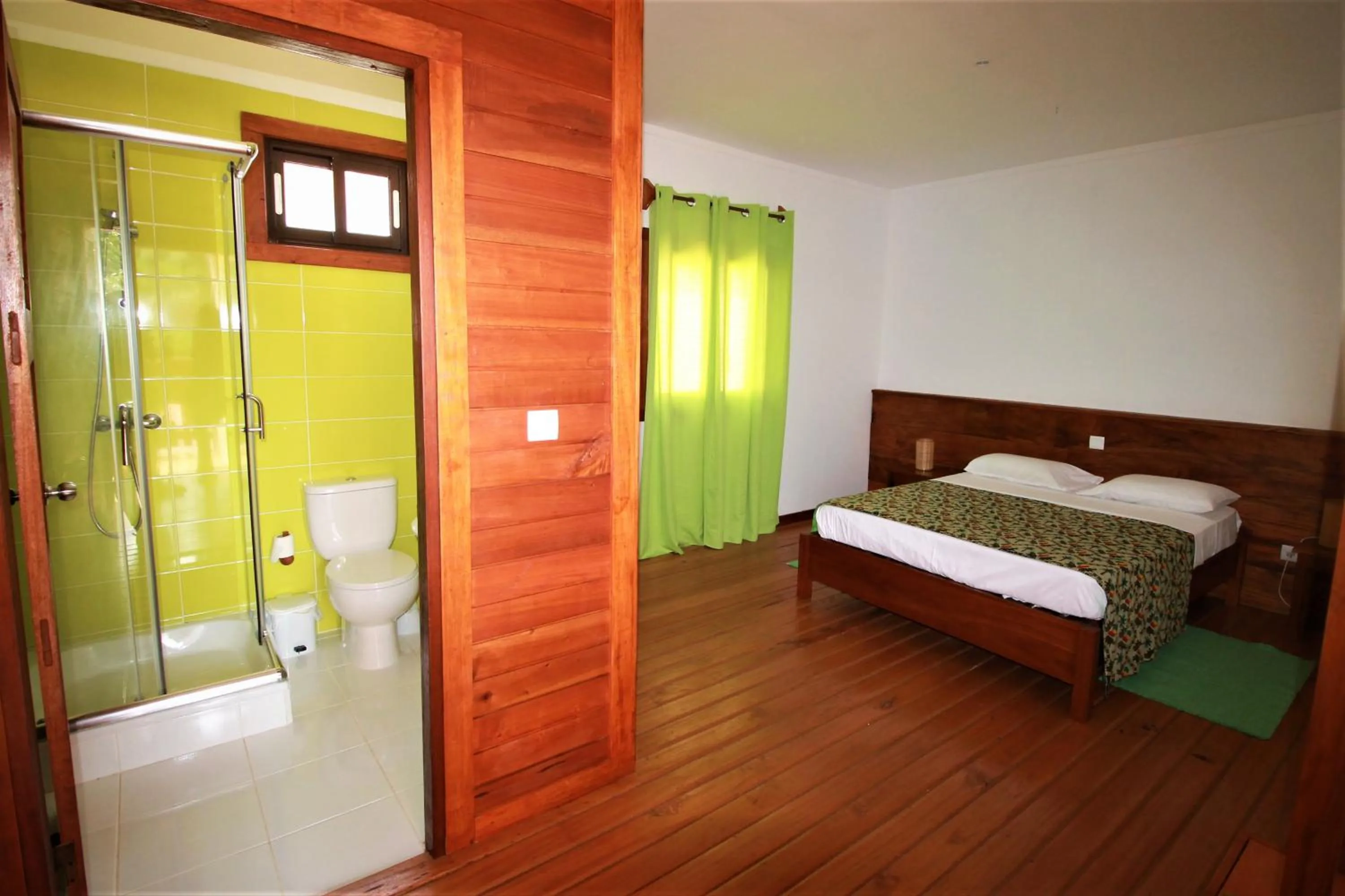 Bathroom, Bed in Sweet Guest House